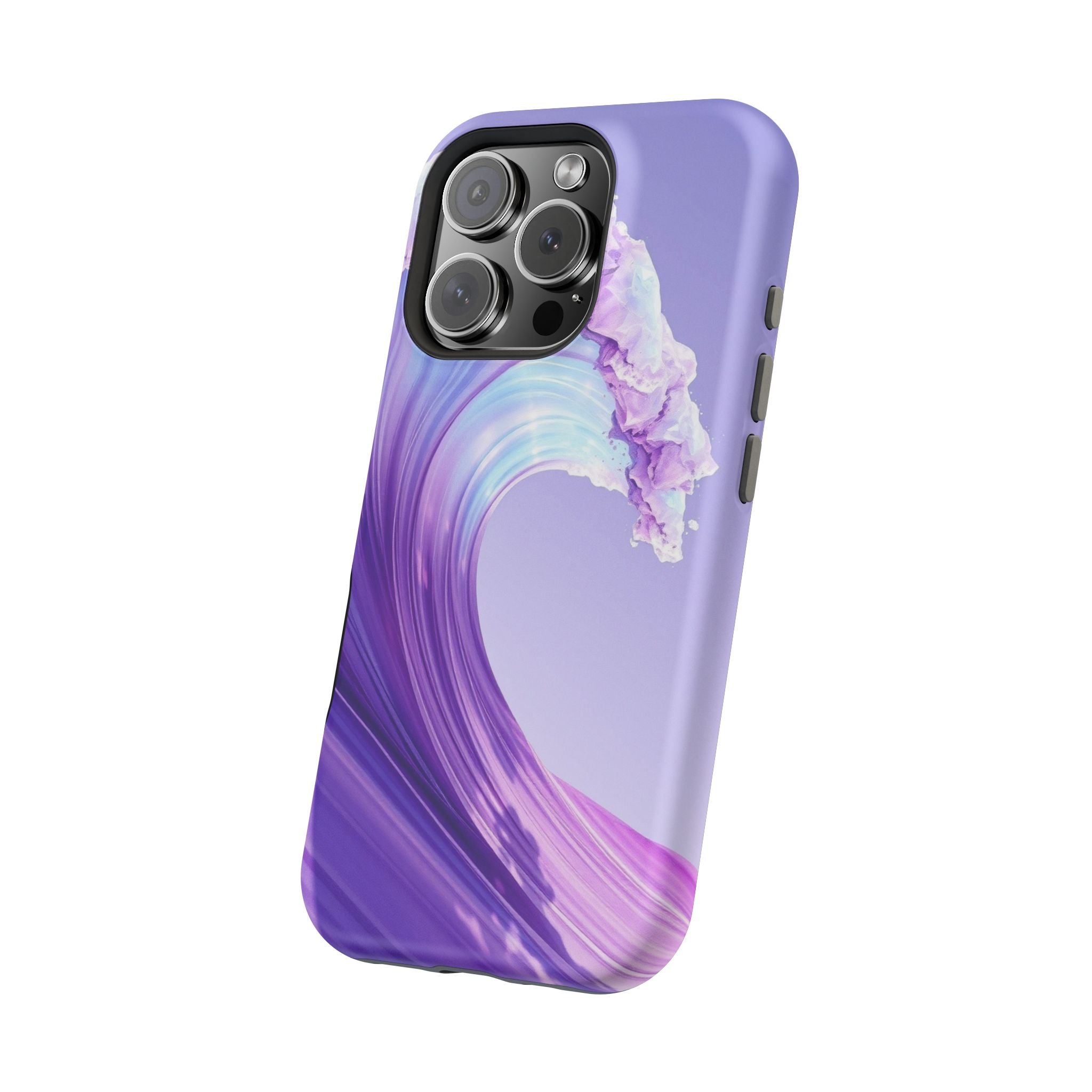 iPhone Holographic Wave Mystic Art Bold Modern Everyday Snap Case · iPhone Case
