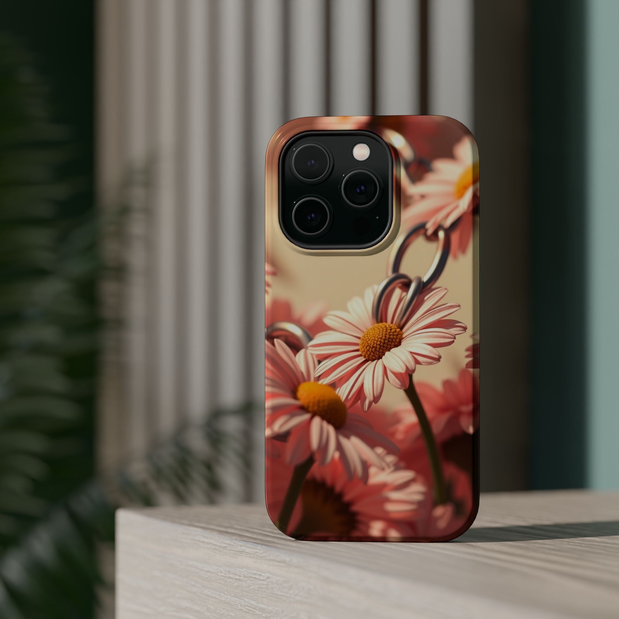 iPhone Vibrant Daisy Chain Design Bold Modern Everyday Snap Case · iPhone Case