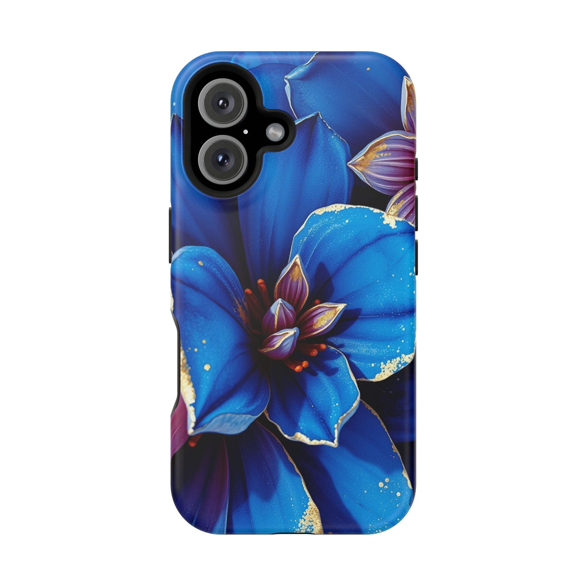 iPhone Floral Gold Foil Serene Design Slim Snap Case Ga · iPhone Case