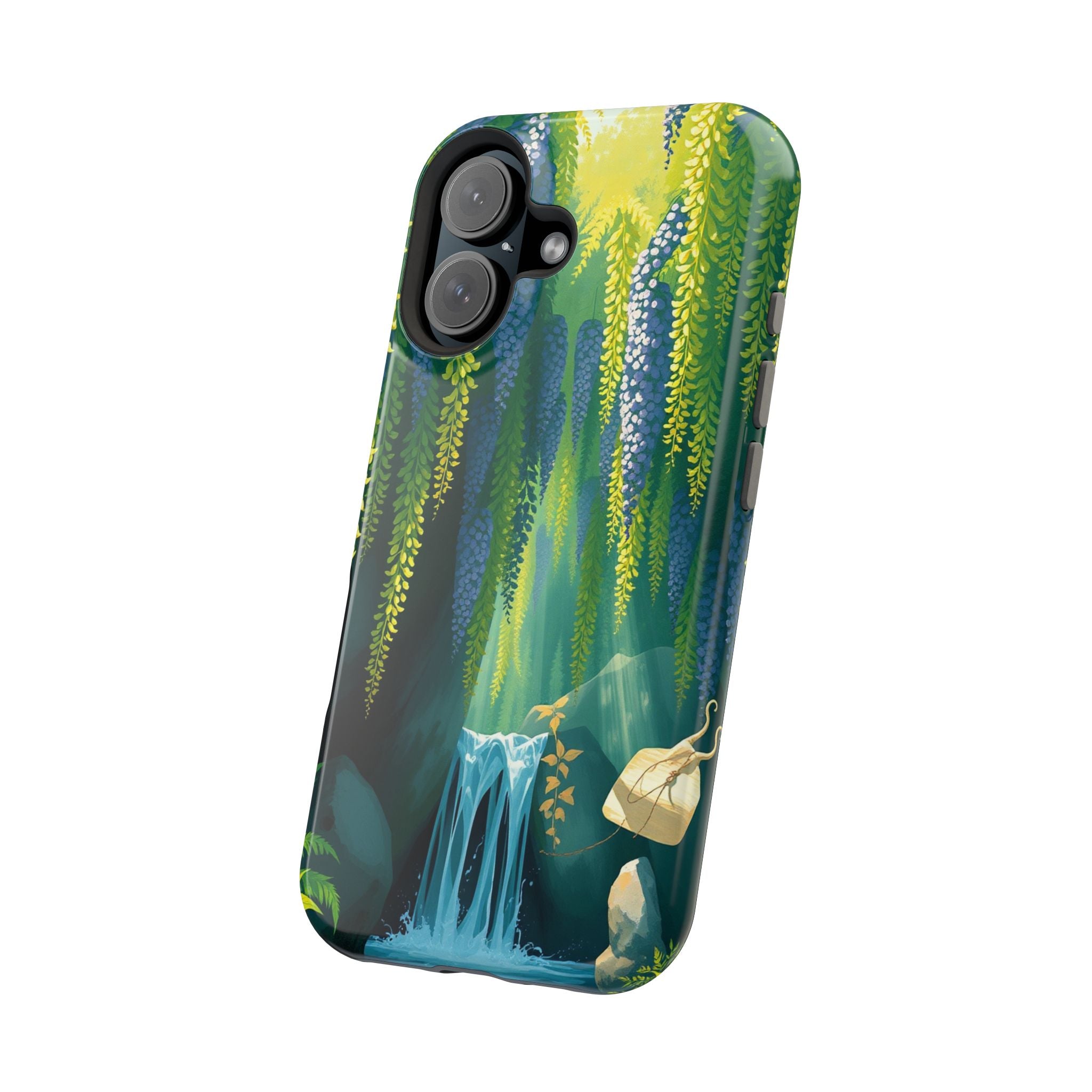 iPhone Wisteria Cascade Mystic Art Bold Modern Everyday Snap Case · iPhone Case