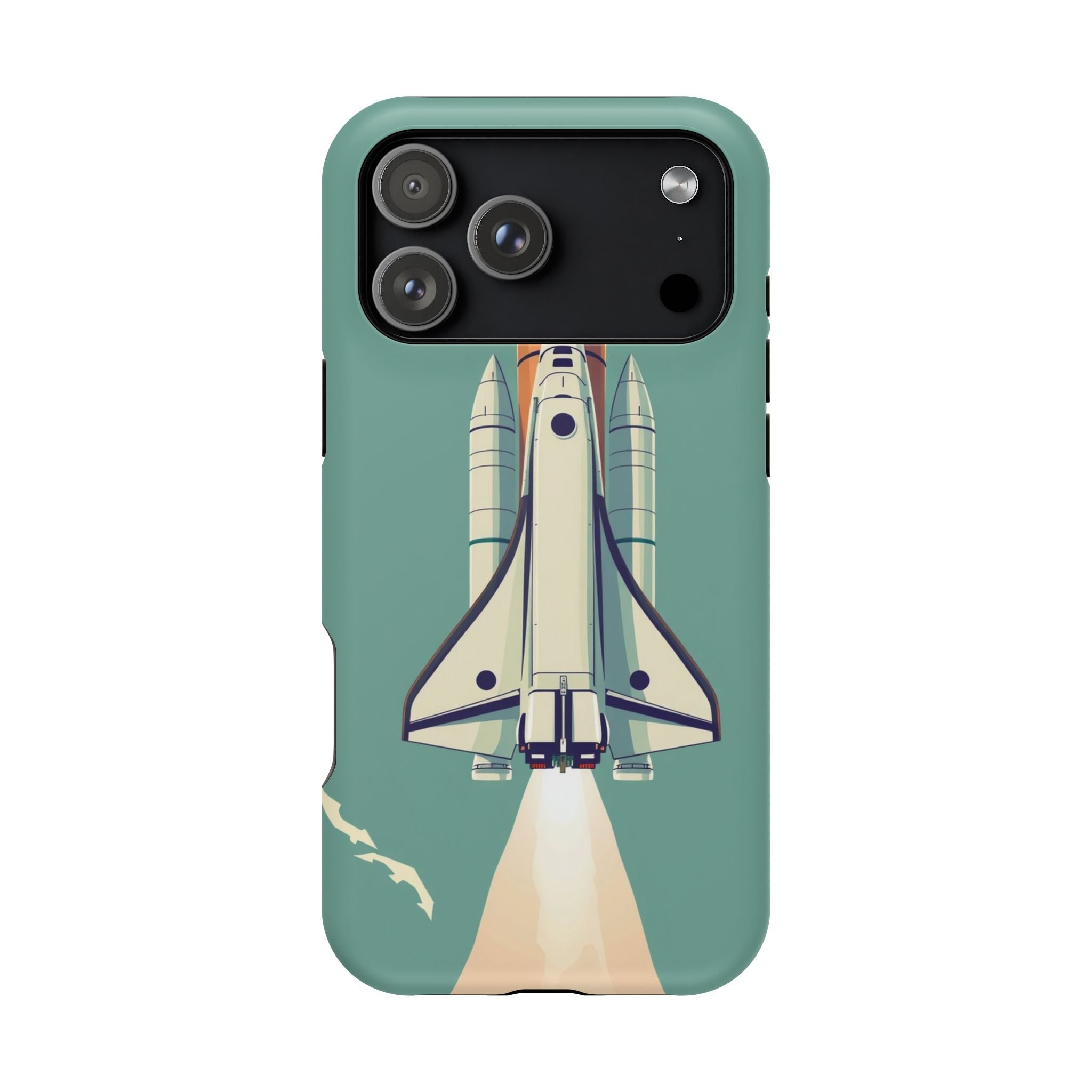 iPhone Retro Space Shuttle Cinematic Art Slim Everyday Designer Case · iPhone Ca