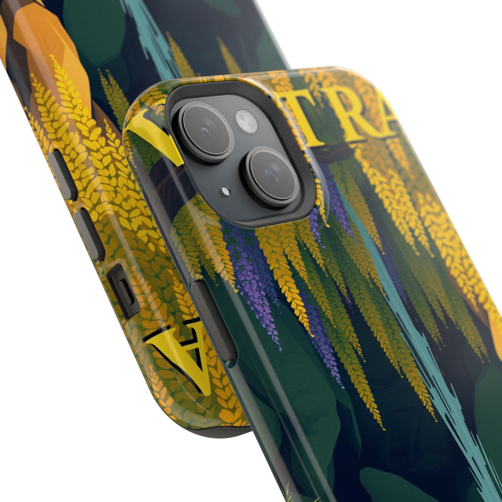 iPhone Wisteria Cascade Vintage Retro Poster Slim iPhone Everyday · iPhone Case