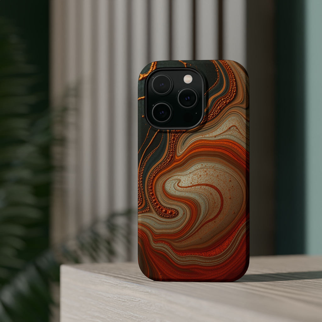 iPhone Marble Swirl Enchanted Art Bold Modern Everyday Snap Case · iPhone Case