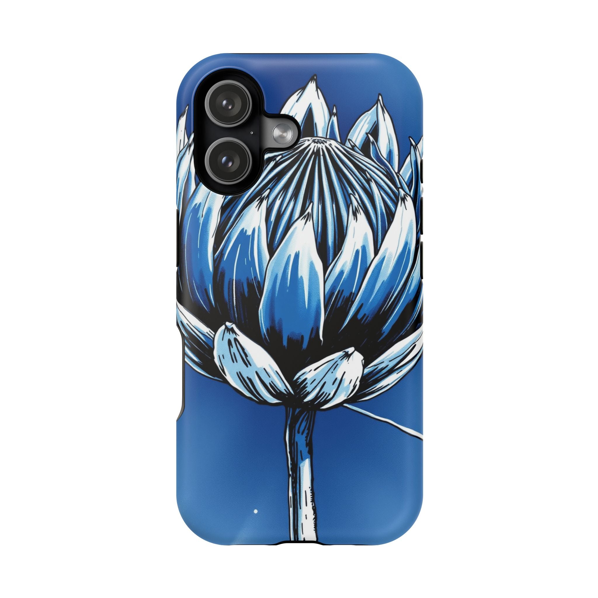 iPhone Protea Bold Hand-Drawn Sketch Slim Everyday Designer Case · iPhone Case