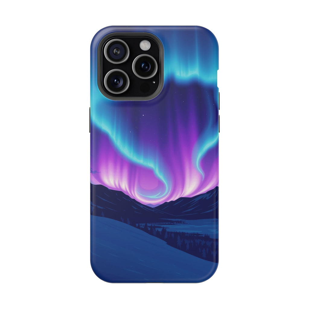 iPhone Northern Lights Mystic Art Bold Modern Everyday Snap Case · iPhone Case
