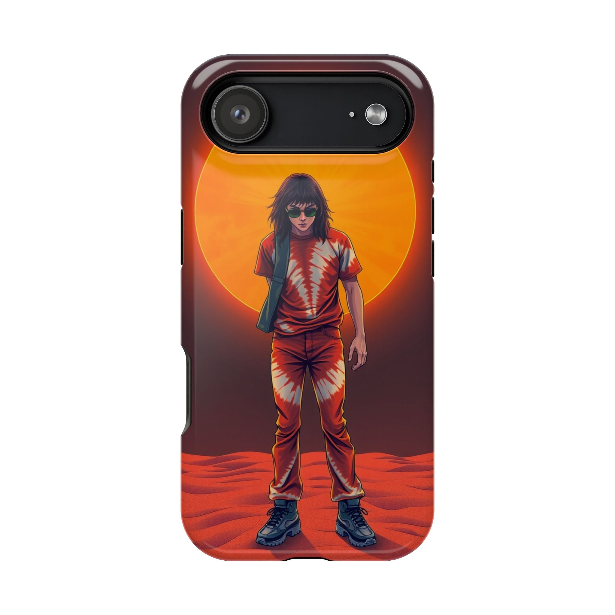 iPhone Tie-Dye 60s Enchanted Art Bold Modern Everyday Snap Case · iPhone Case