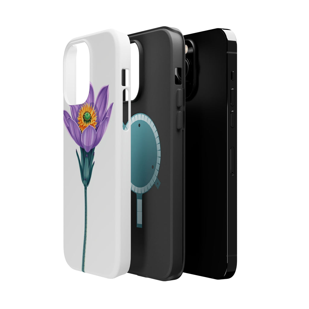 iPhone Indigo And Violet Desert Flower Slim Everyday Designer Case · iPhone Case