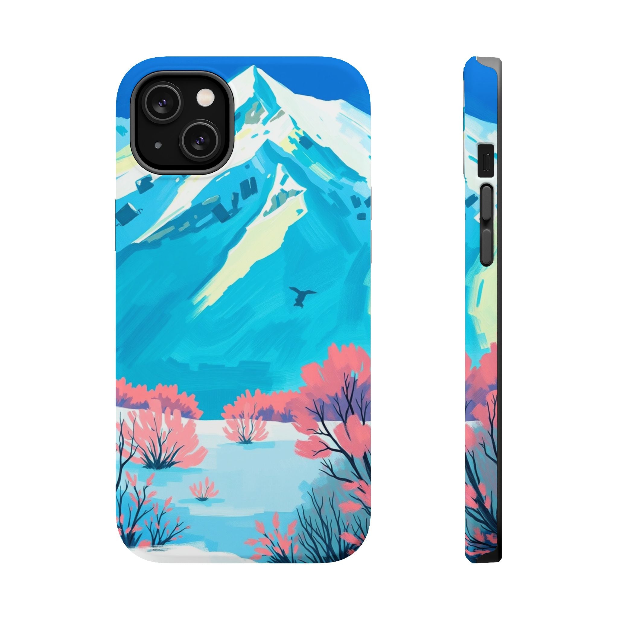 iPhone Snow Field Electric Art Slim Everyday Designer Case · iPhone Case