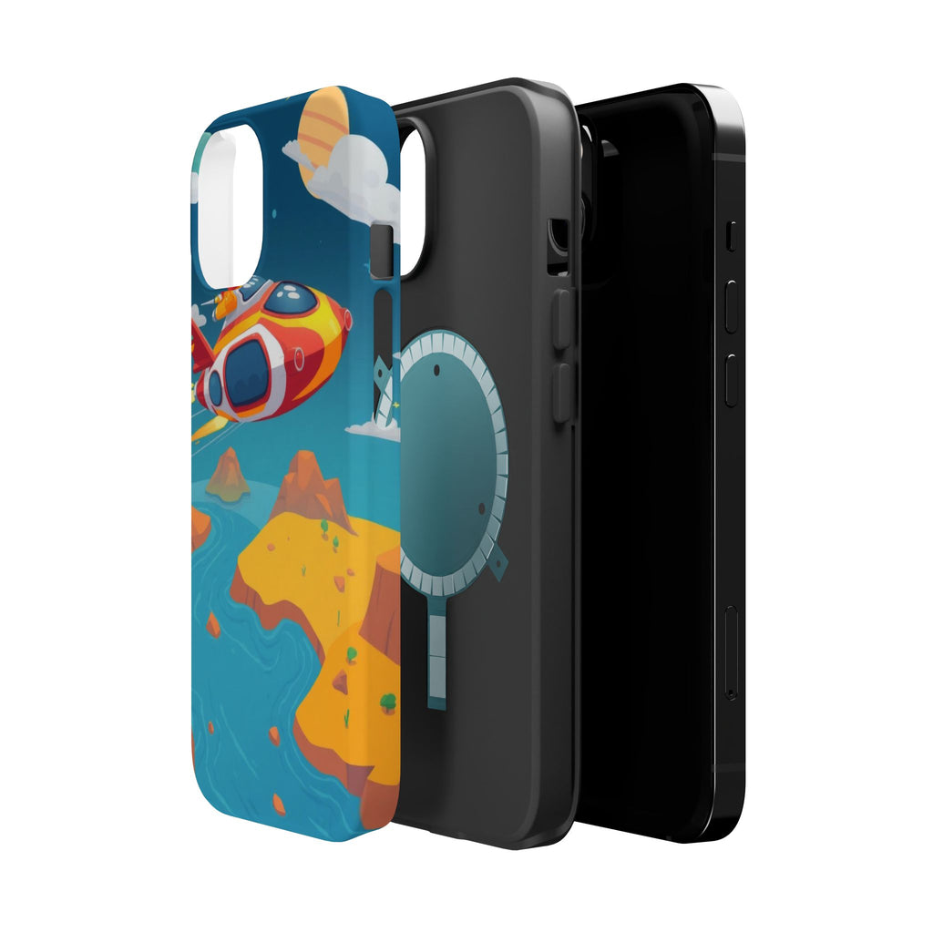 iPhone Hovercraft Glide Kids Fun Clean iPhone Phone Case Gift Minimal · iPhone C