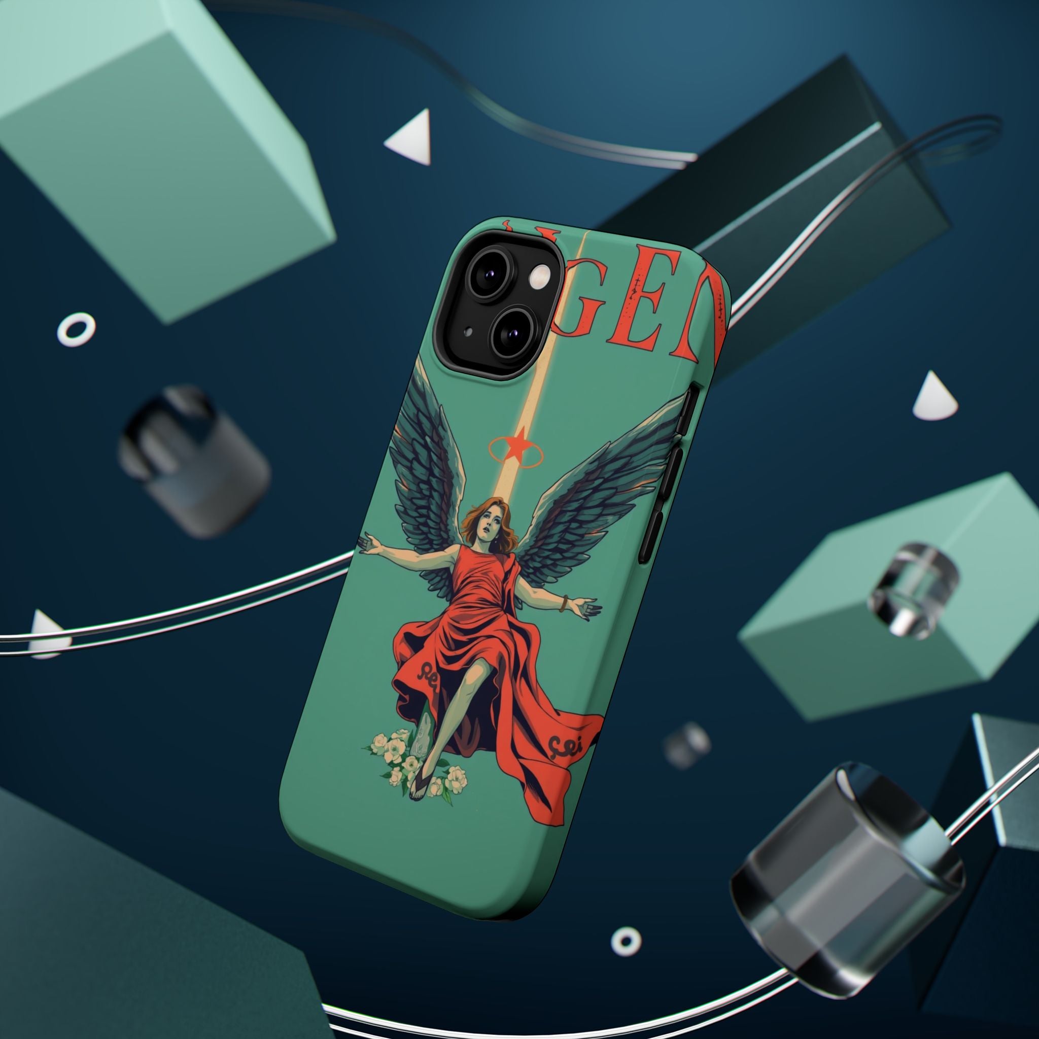 iPhone Radiant Fallen Angel Design Bold Modern Everyday Snap Case · iPhone Case