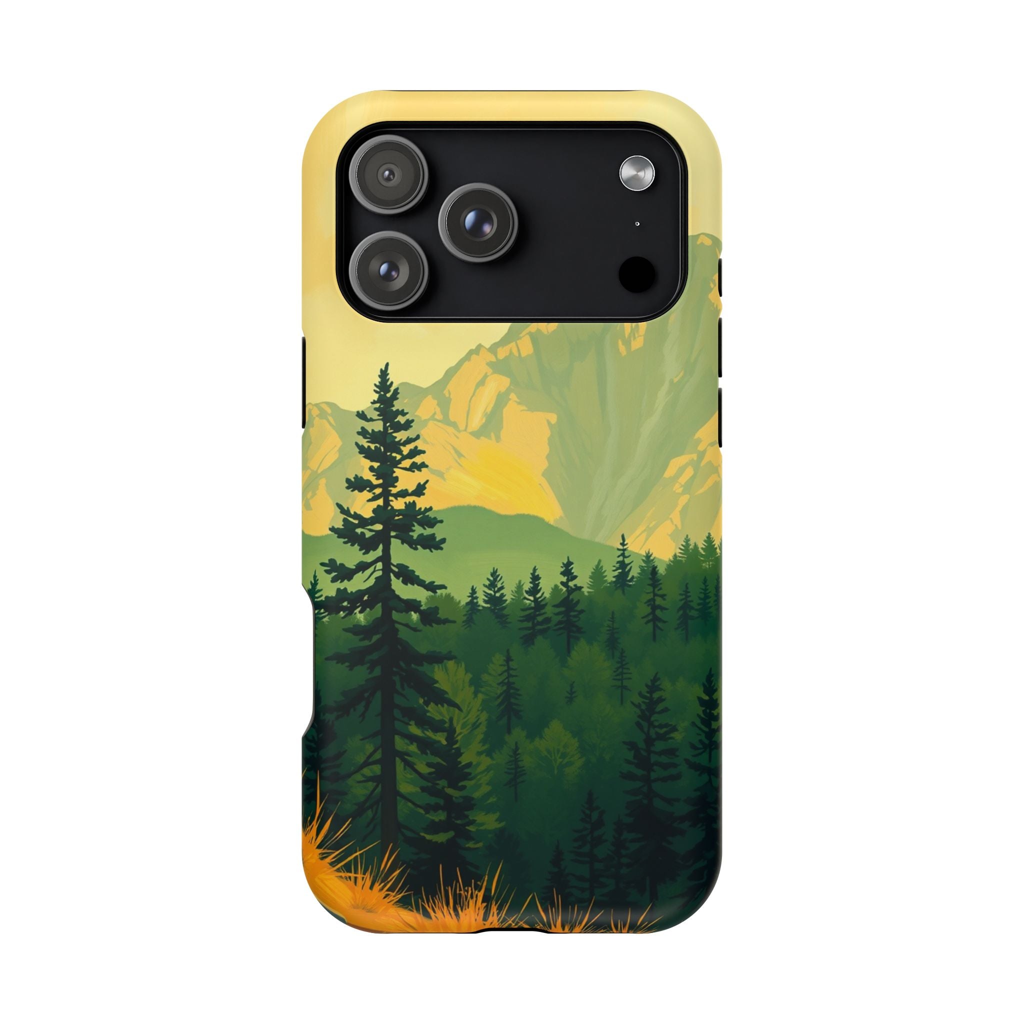 iPhone Pine Ridge Oil Painting Impressionist Slim iPhone Everyday · iPhone Case