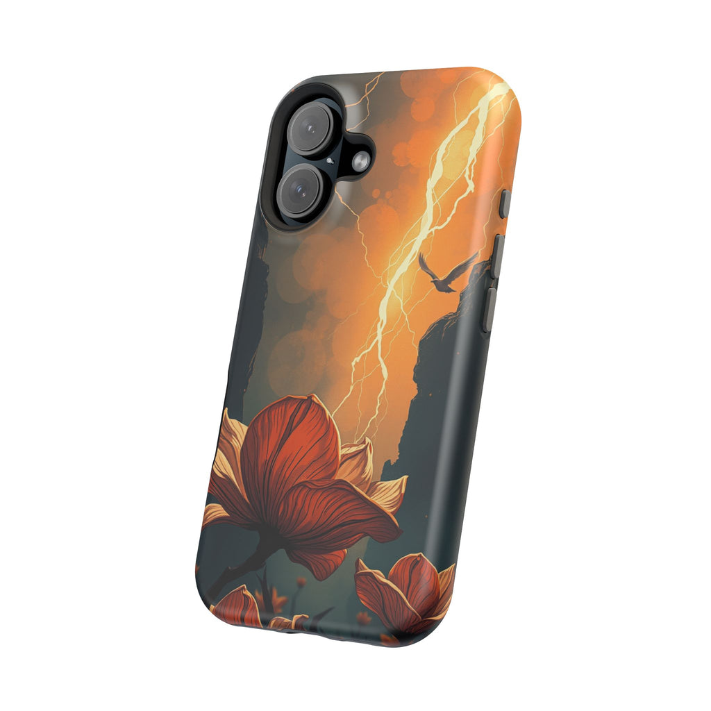 iPhone Vibrant Petal Storm Design Bold Modern Everyday Snap Case · iPhone Case
