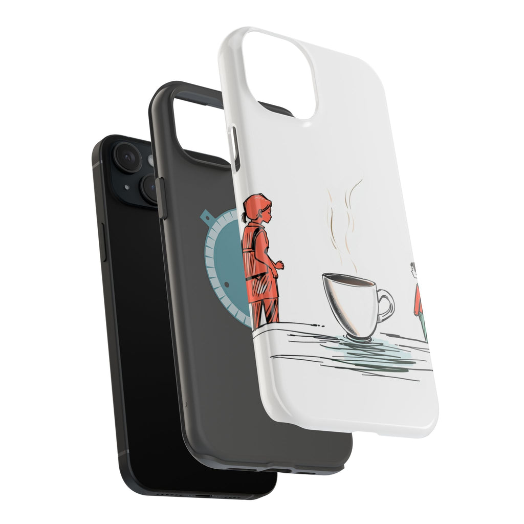 iPhone Coffee Before People Mystic Art Slim Everyday Designer Case · iPhone Case