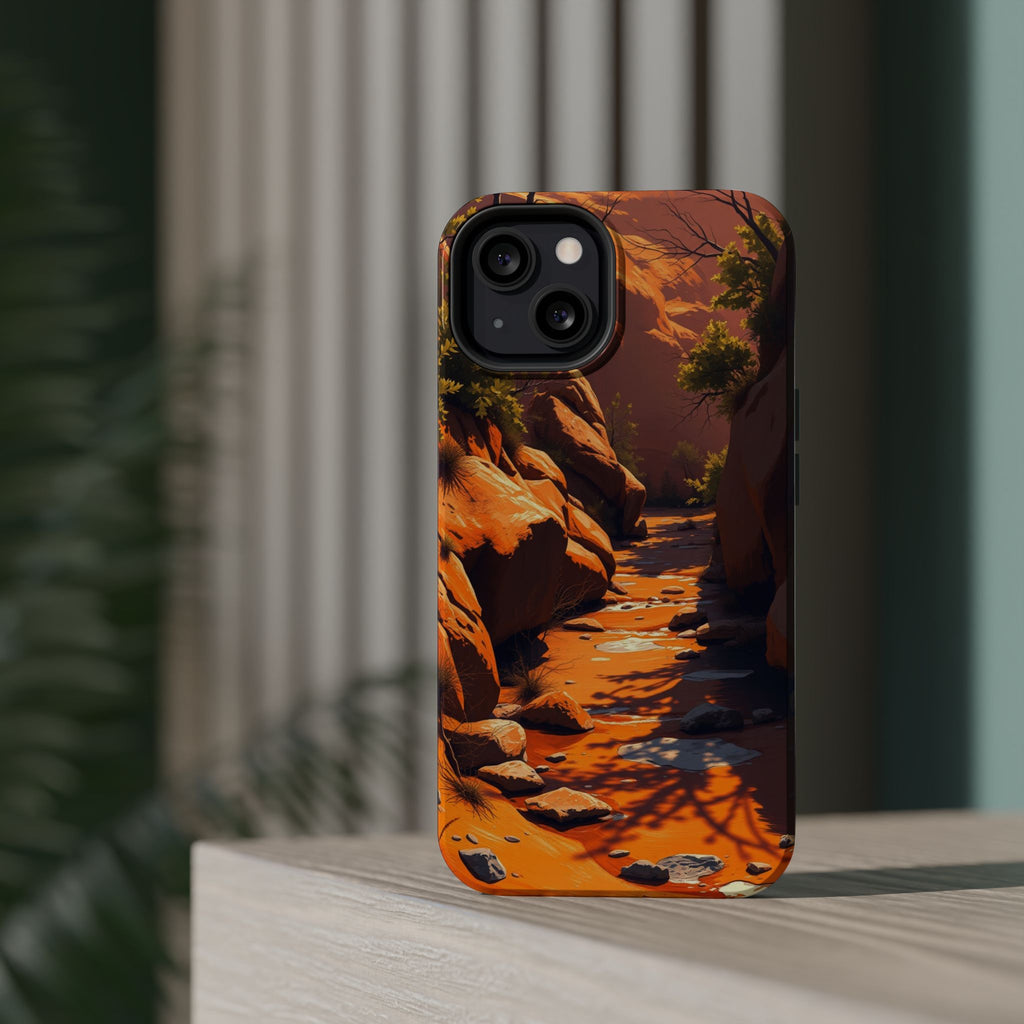 iPhone Spring Creek Bold Art Slim Everyday Designer Case · iPhone Case