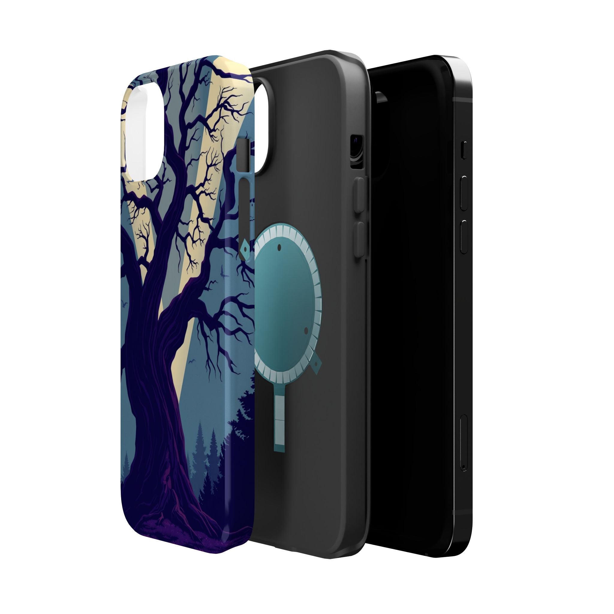 iPhone Twisted Tree Vintage Retro Poster Slim Everyday Designer Case · iPhone Ca