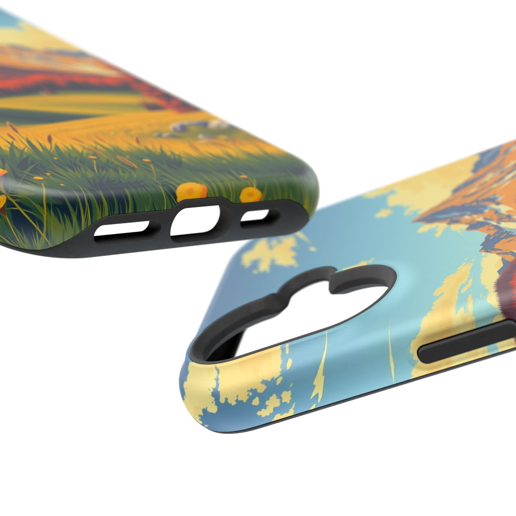 iPhone Radiant Alpine Meadow Design Slim Everyday Designer Case · iPhone Case