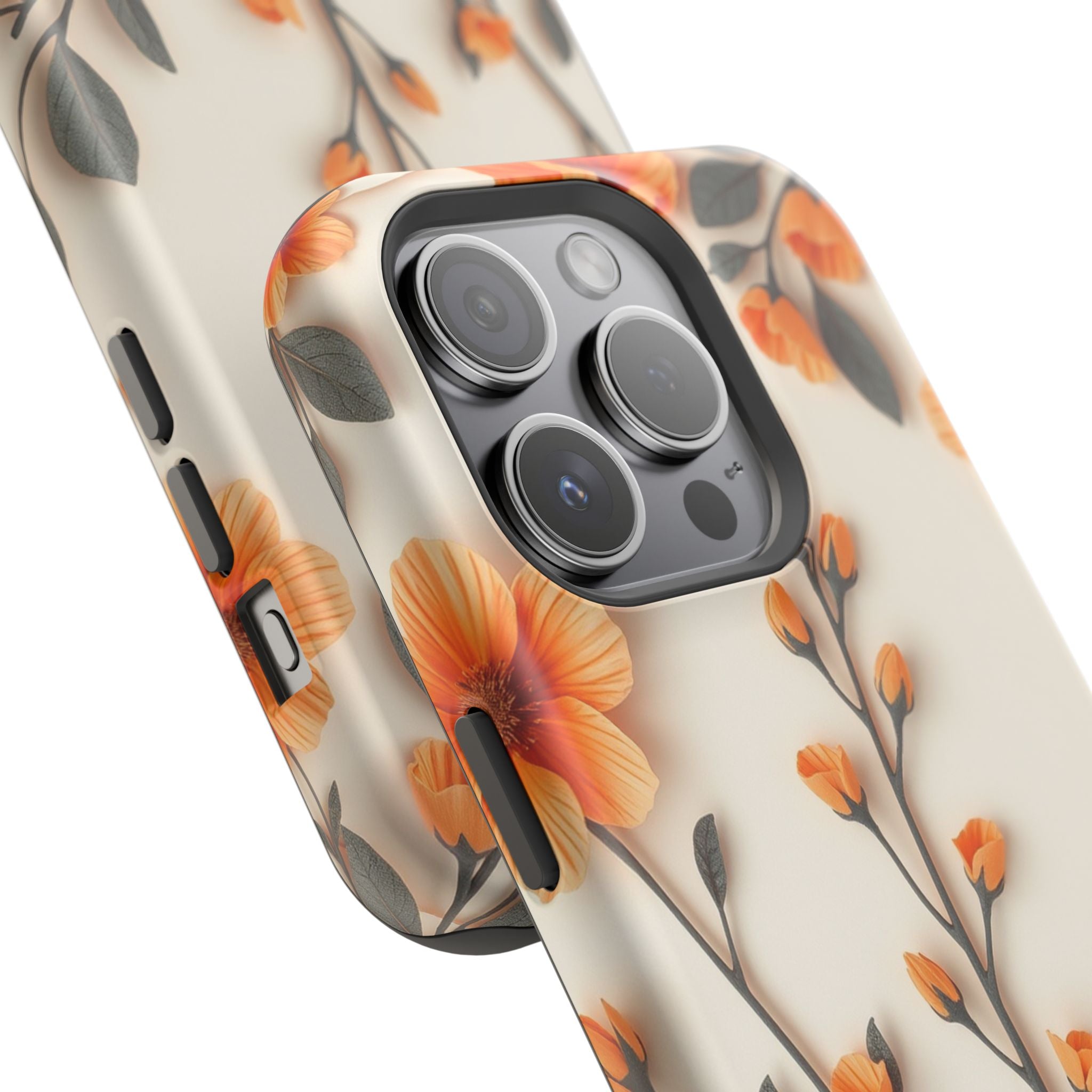 iPhone Vintage Botanical Print Paper Cut Art Slim iPhone Everyday · iPhone Case