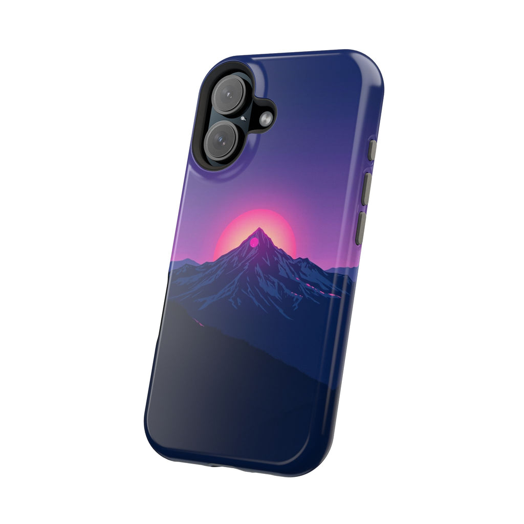 iPhone Mountain at Sunrise Electric Art Slim Everyday iPhone 15 · iPhone Case