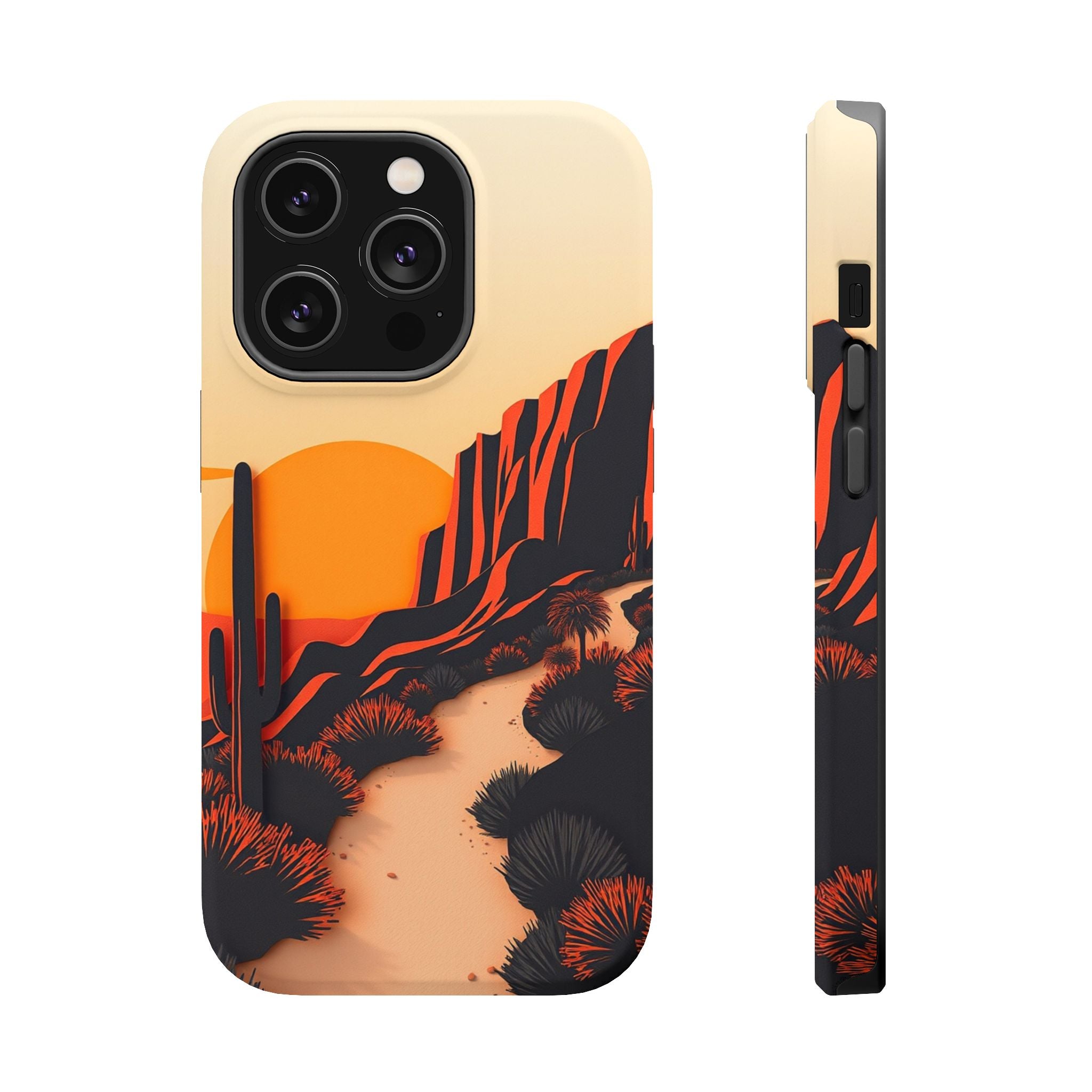 iPhone Serene Mesa Sunset Design 12 Slim Everyday Designer Case · iPhone Case