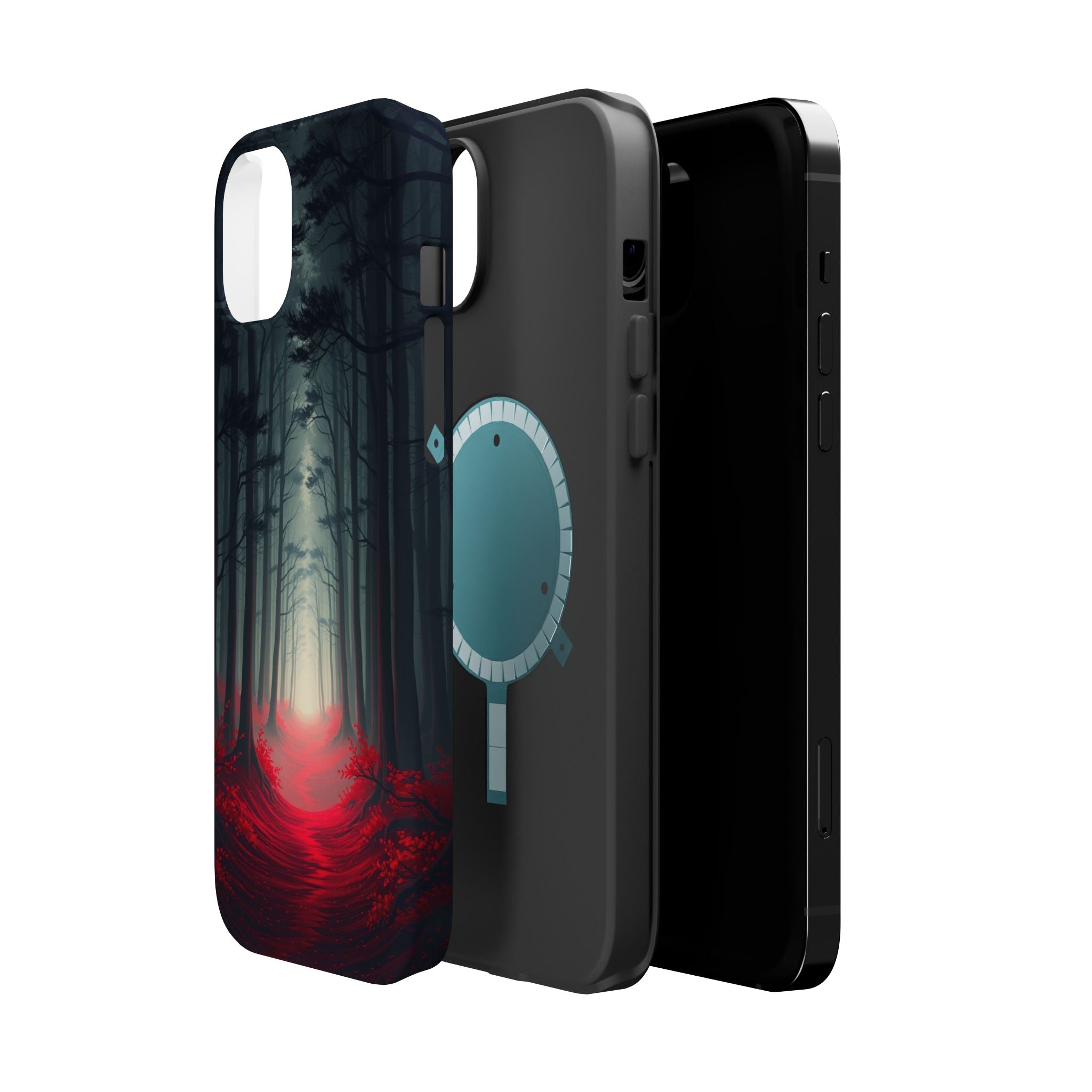 iPhone Dreamy Misty Forest Path Design Slim Everyday Designer Case · iPhone Case