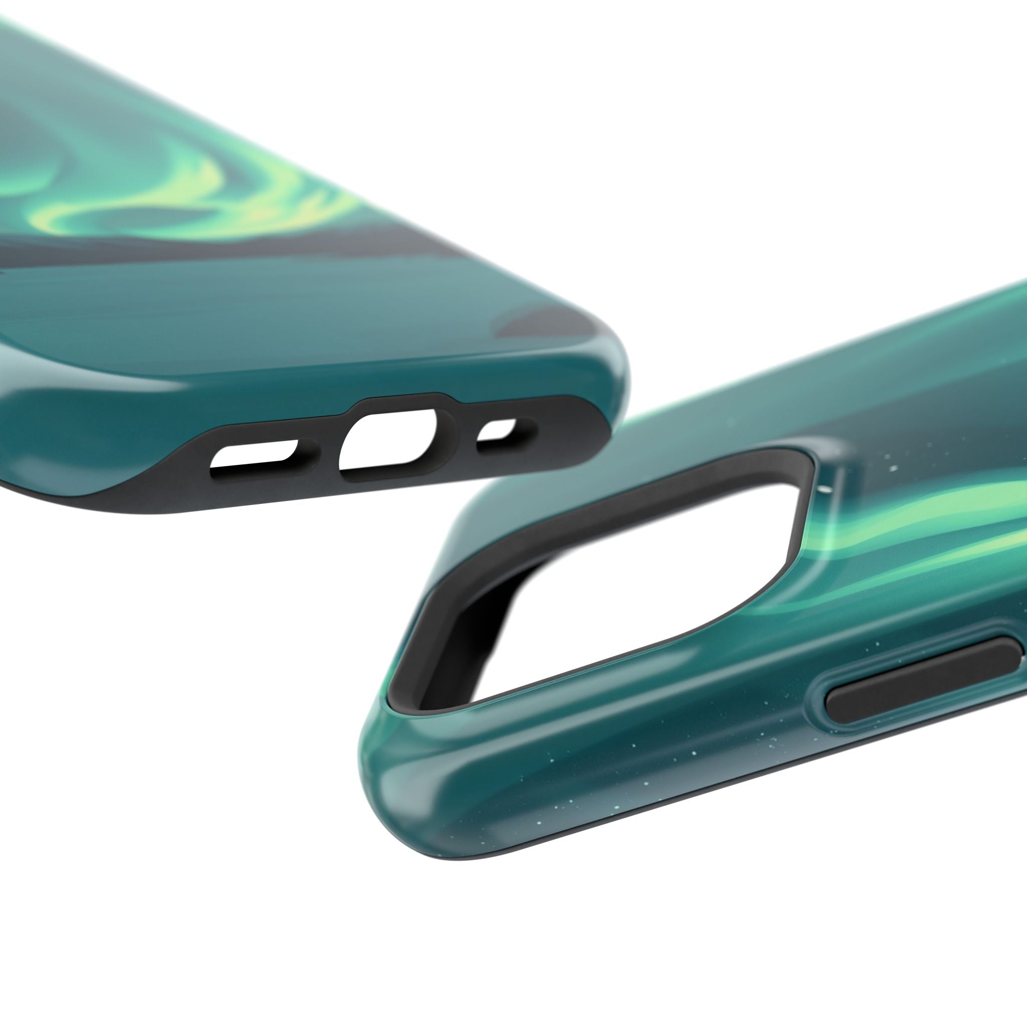 iPhone Northern Lights Abstract Geometric Slim iPhone Everyday Designer · iPhone