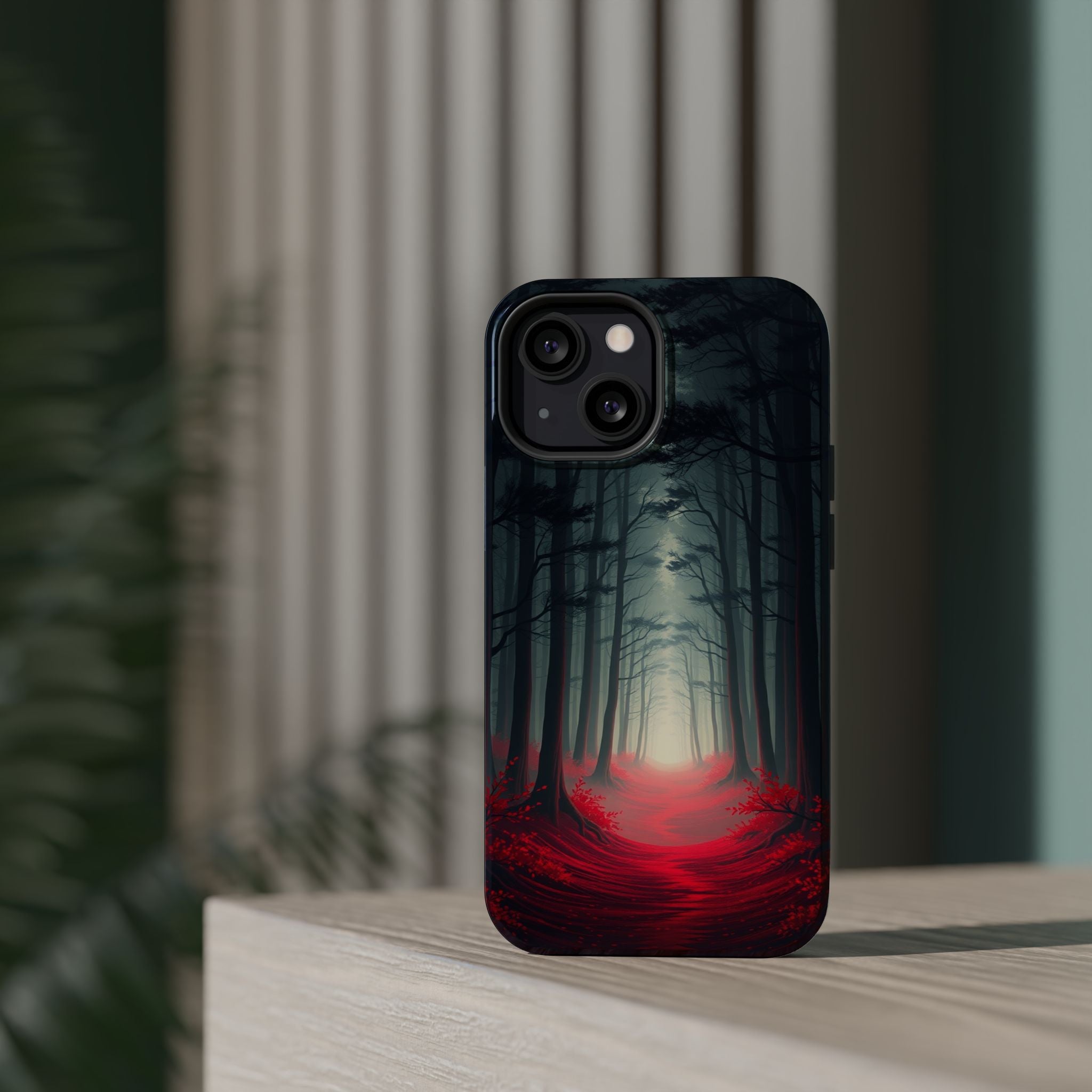 iPhone Dreamy Misty Forest Path Design Slim Everyday Designer Case · iPhone Case