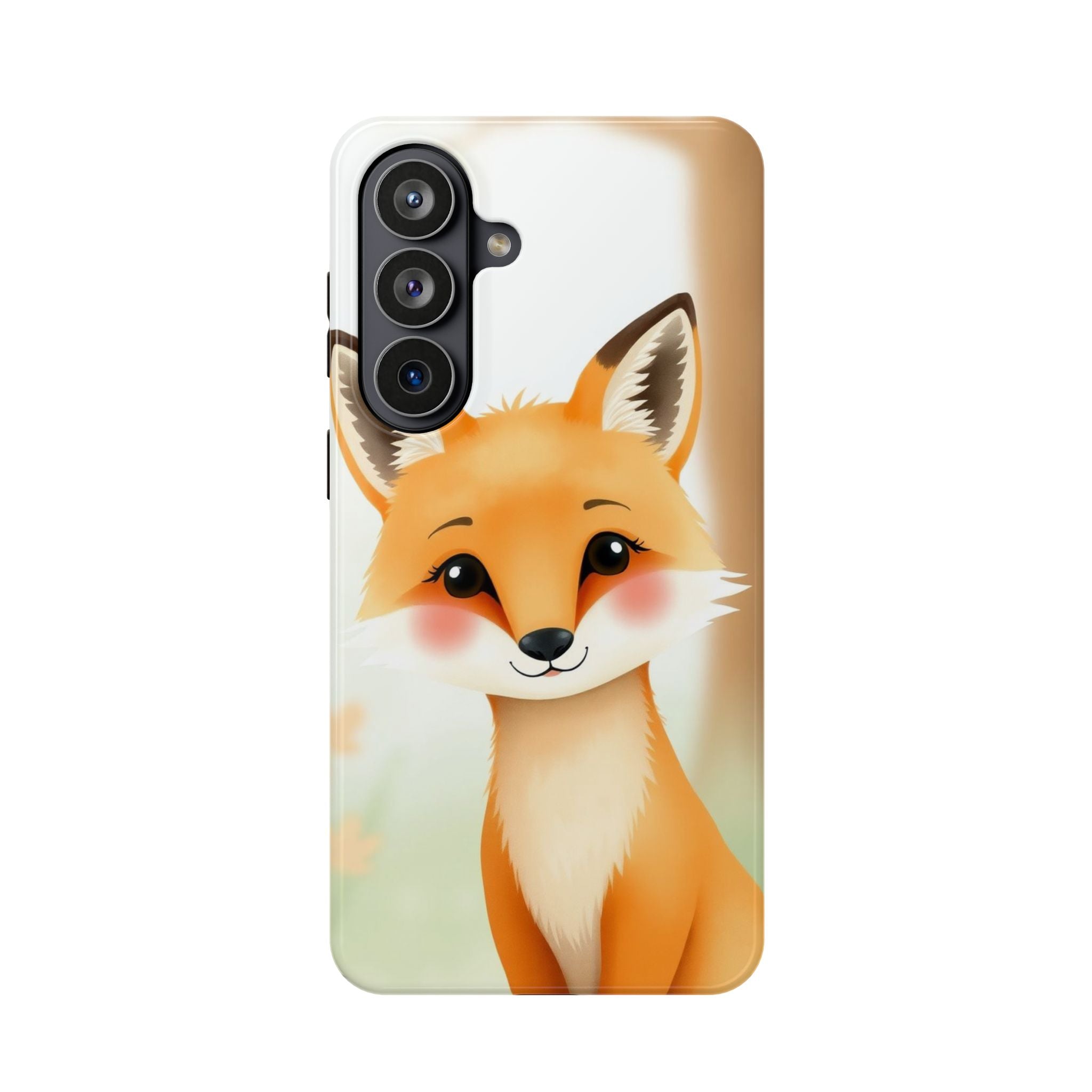 iPhone Watercolor Fox Portrait Kids Fun iPhone Phone Case Gift Slim · iPhone Cas