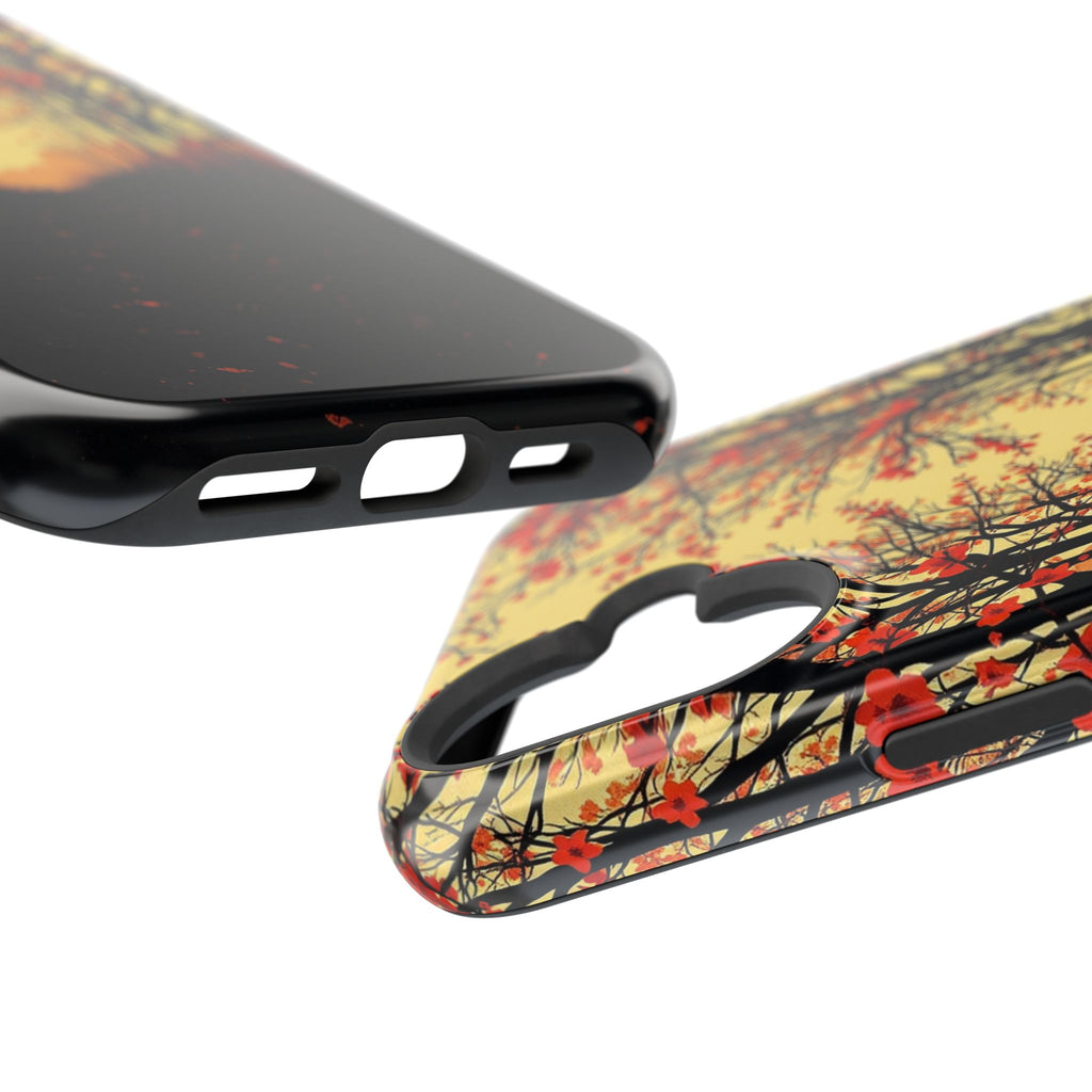 iPhone Dreamy Blossom Trail Design Bold Modern Everyday Snap Case · iPhone Case