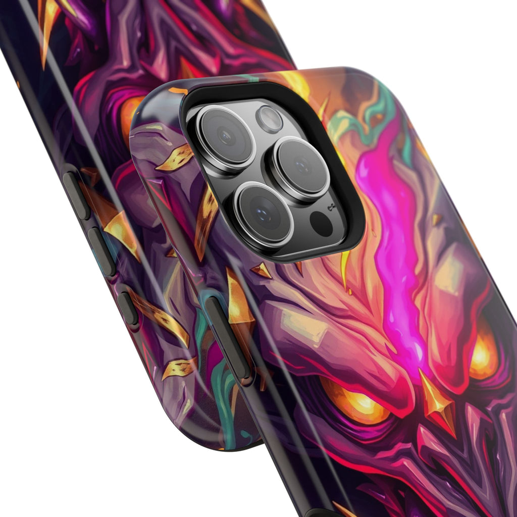 iPhone Chaos Goblin Energy Gold Foil Luxury Slim Everyday Designer Case · iPhone