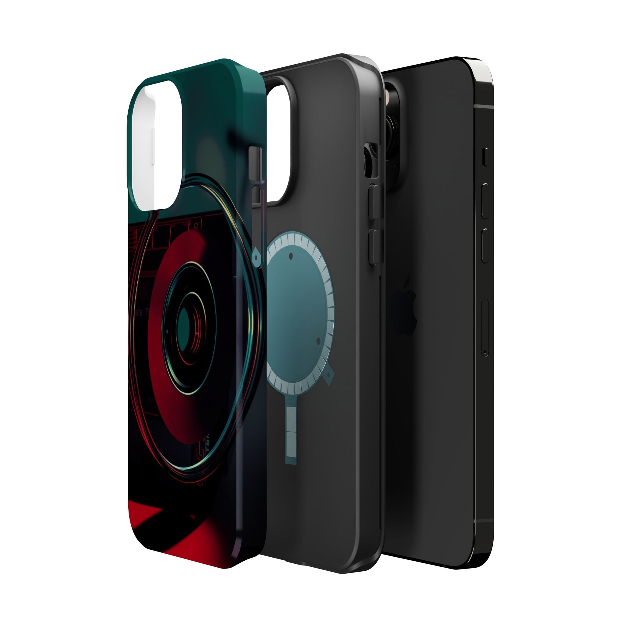 iPhone Vibrant Cassette Tape Rewind Design Slim Everyday Designer Case · iPhone