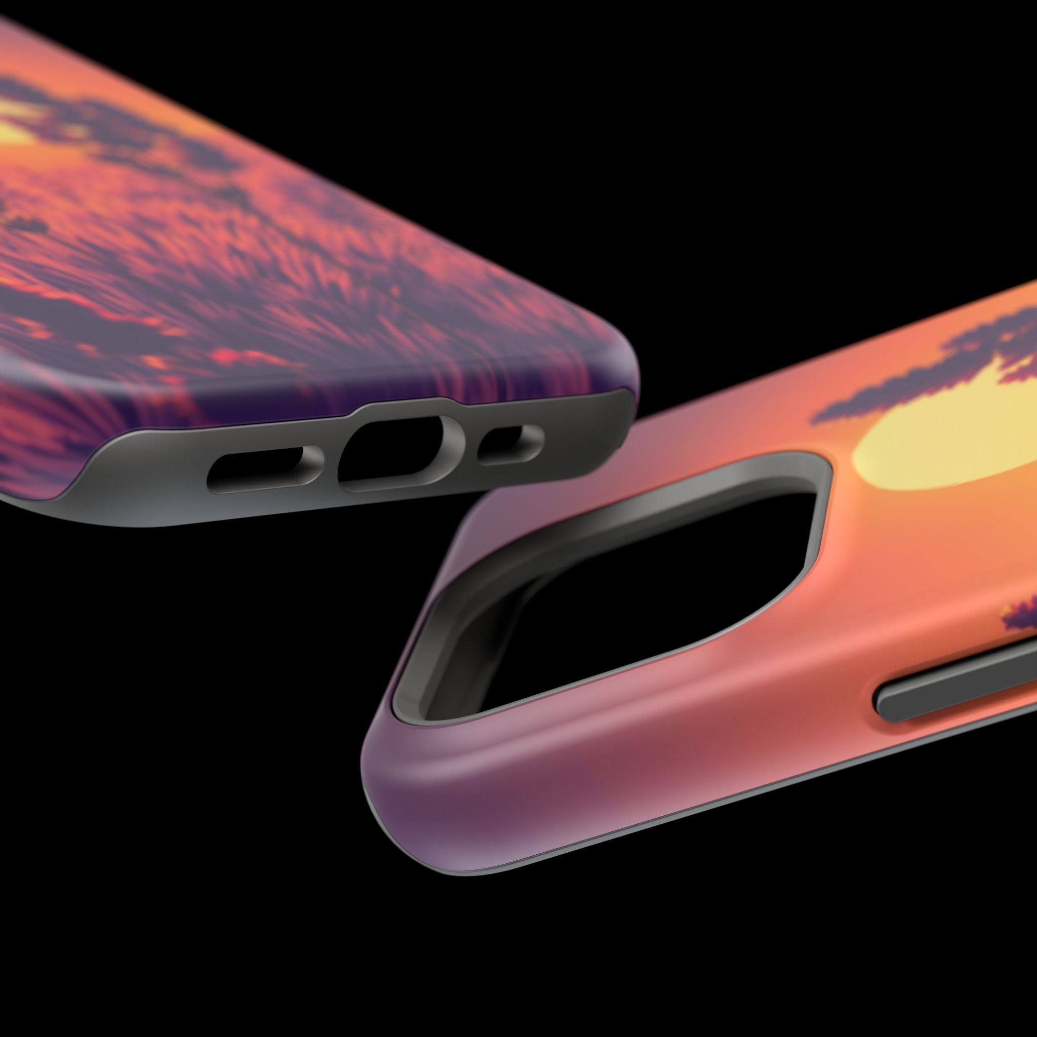 iPhone Sunset Amber And Peach Lavender Haze Slim iPhone Everyday · iPhone Case