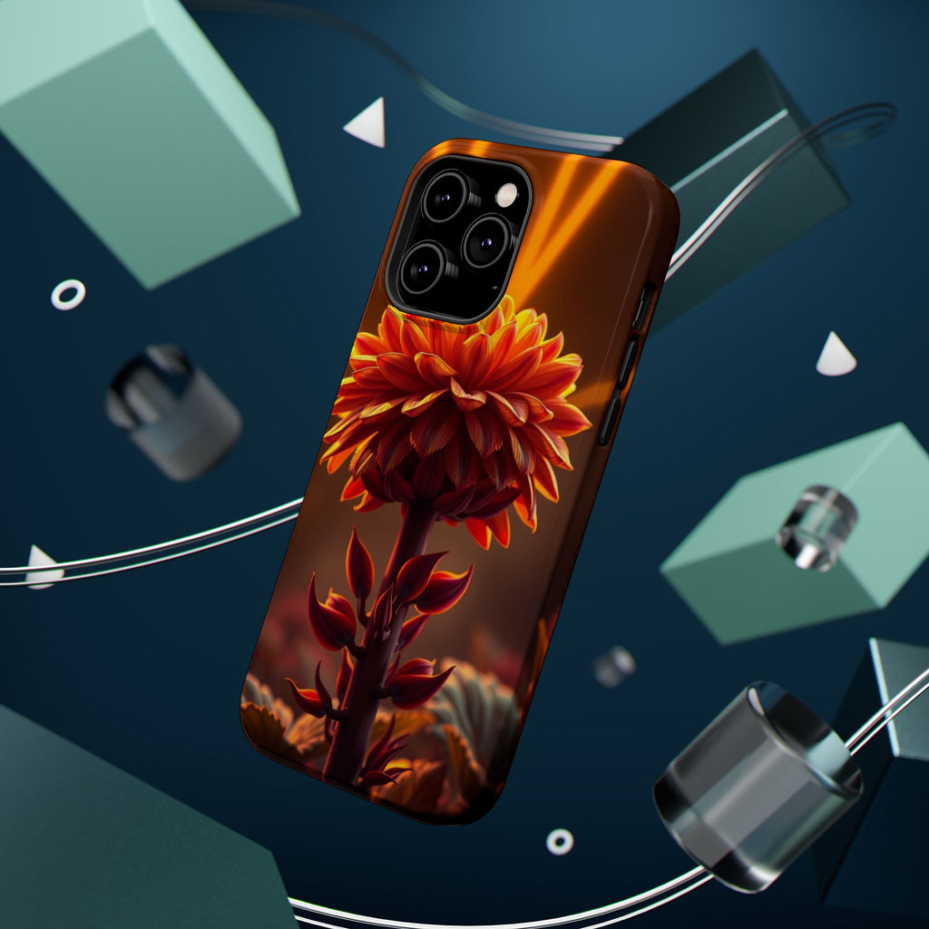 iPhone Mustard And Rust Ranunculus Stack Slim Everyday iPhone Designer · iPhone