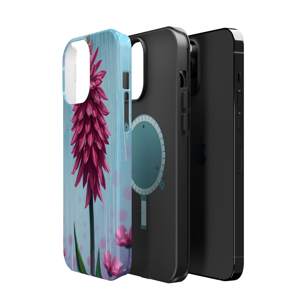 iPhone Cyan And Magenta Spring Shower Bloom Slim iPhone Everyday · iPhone Case