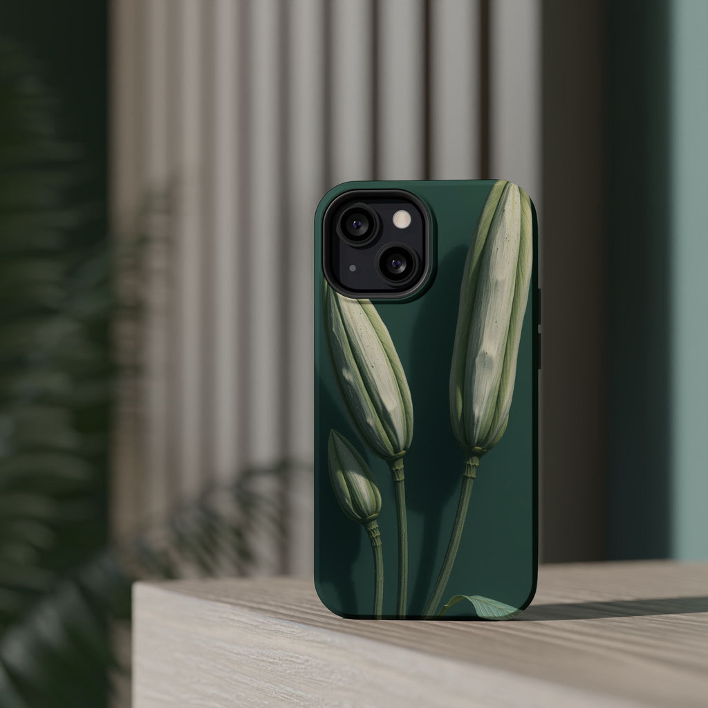 iPhone Botanical Illustration Grunge Distressed Soft iPhone Finish · iPhone Case
