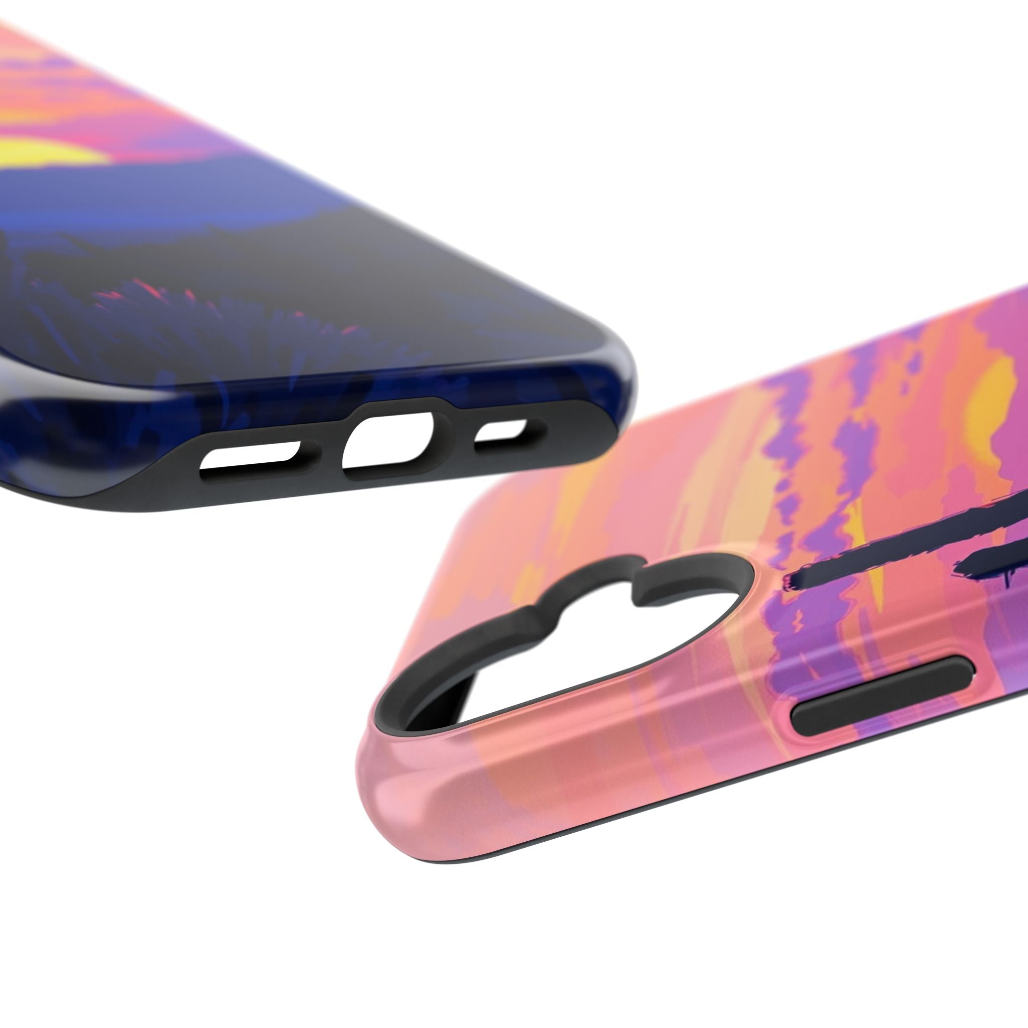 iPhone Mesa Sunset Oil Painting Impressionist Slim iPhone Everyday · iPhone Case