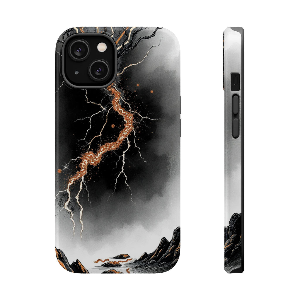 iPhone Glitter Storm Mystic Art Slim Everyday Designer Case · iPhone Case