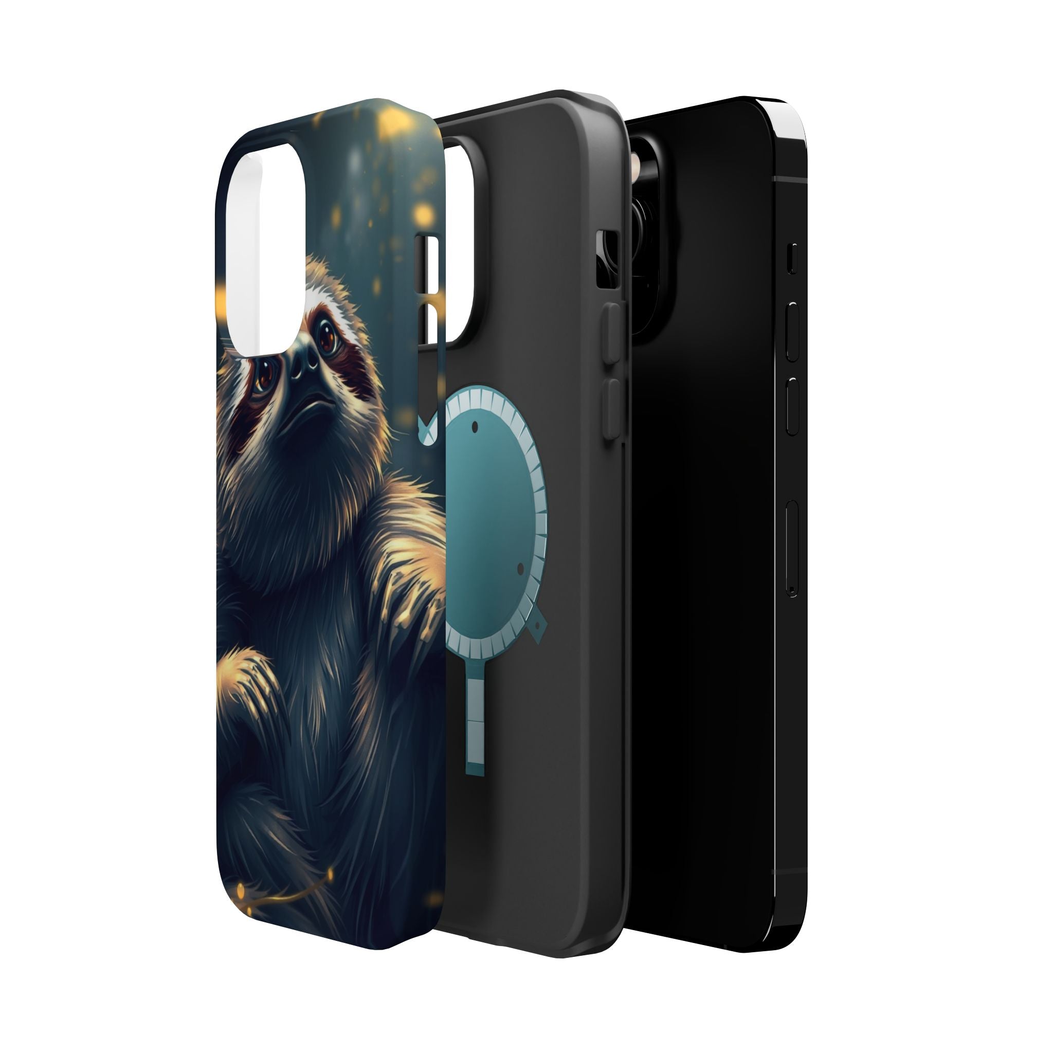 iPhone Vibrant Cozy Sloth Mode Design Slim Everyday Designer Case · iPhone Case