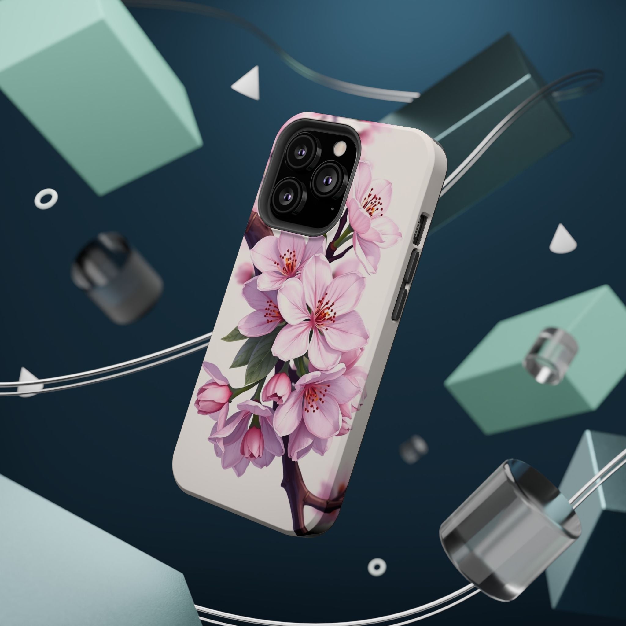 iPhone Cherry Blossom Mystic Art Bold Modern Everyday Snap Case · iPhone Case