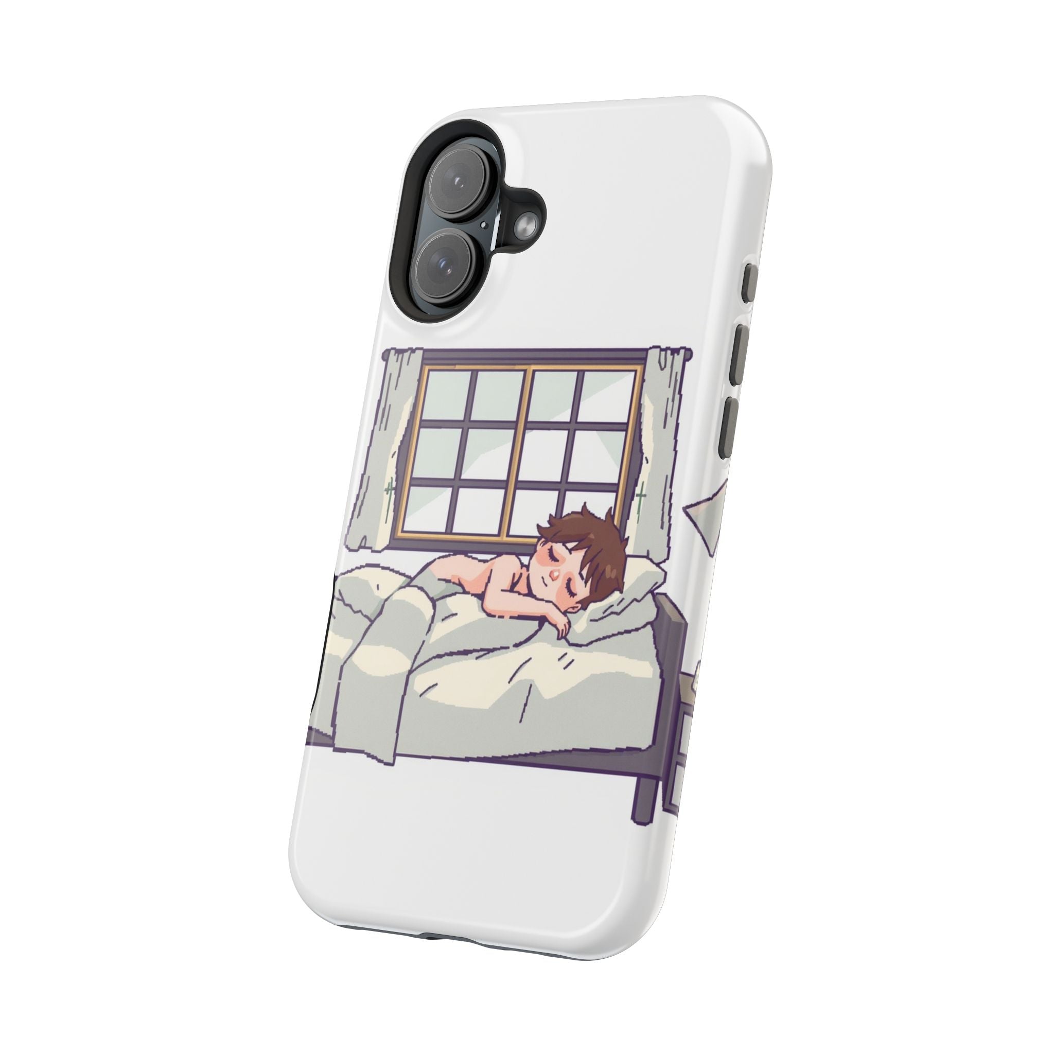 iPhone Do Not Disturb: Napping Bold Art Slim Everyday Designer Case · iPhone Cas