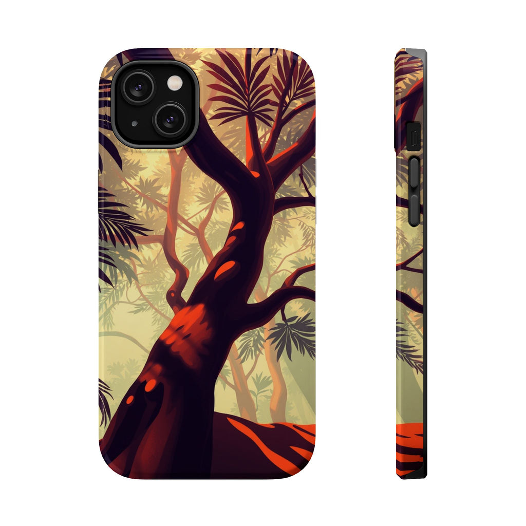 iPhone Burnt Orange And Sand Rainforest Canopy Clean iPhone 20 Minimal · iPhone