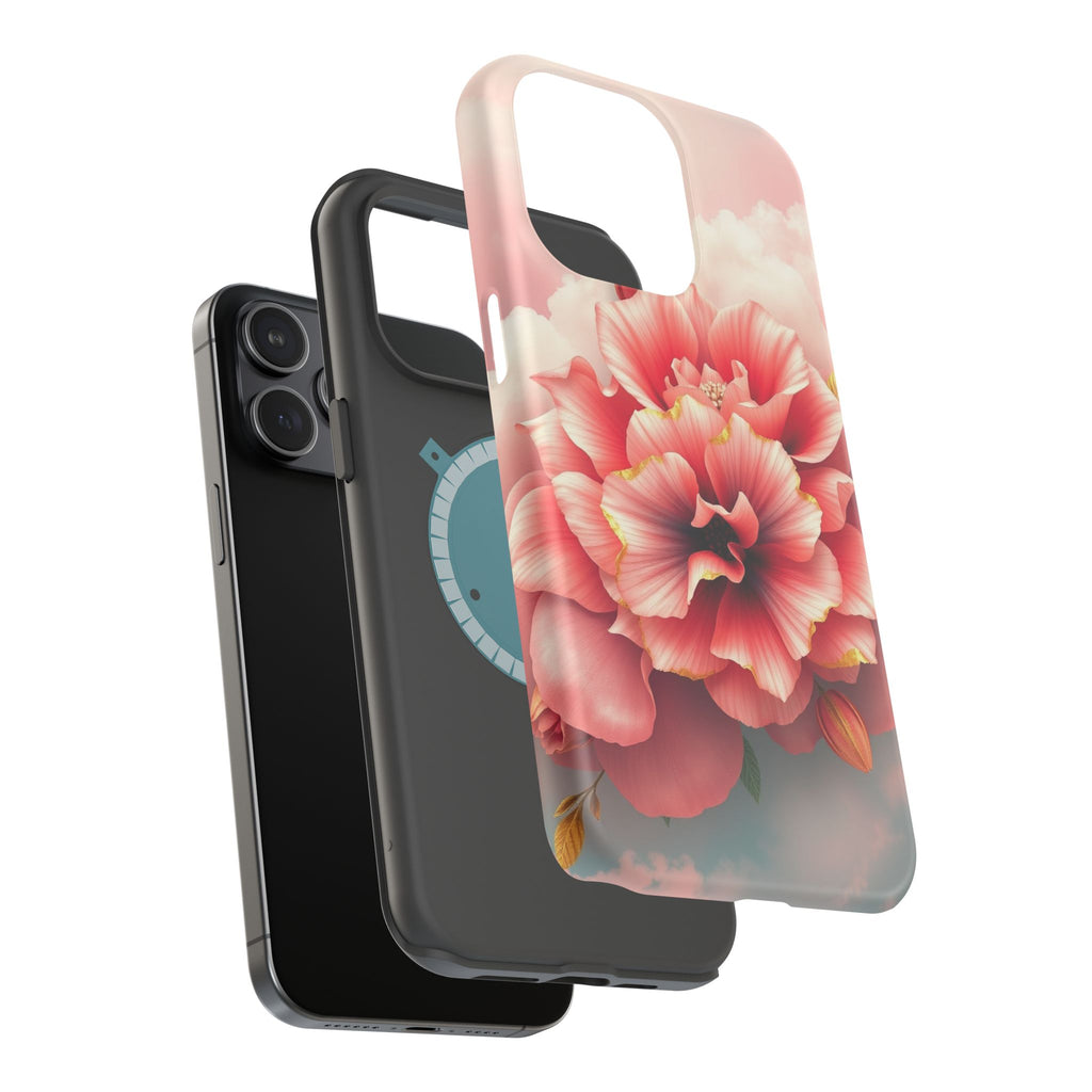 iPhone Pastel Floral Cloud Gold Foil Luxury Slim iPhone Everyday · iPhone Case