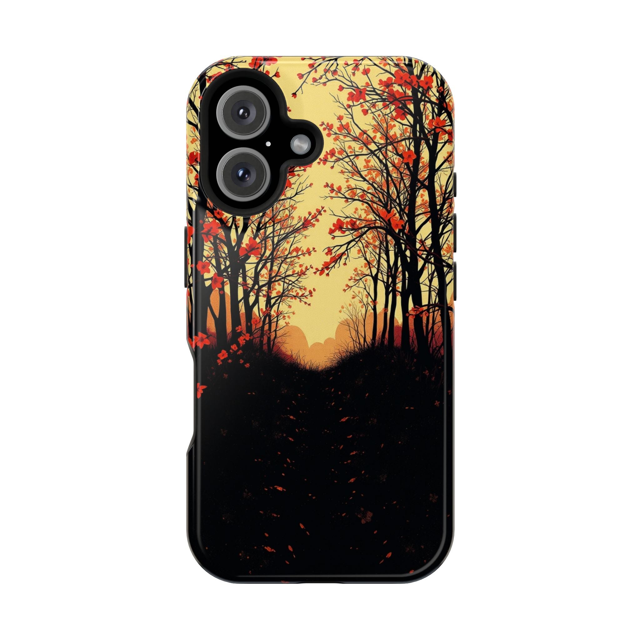 iPhone Dreamy Blossom Trail Design Bold Modern Everyday Snap Case · iPhone Case