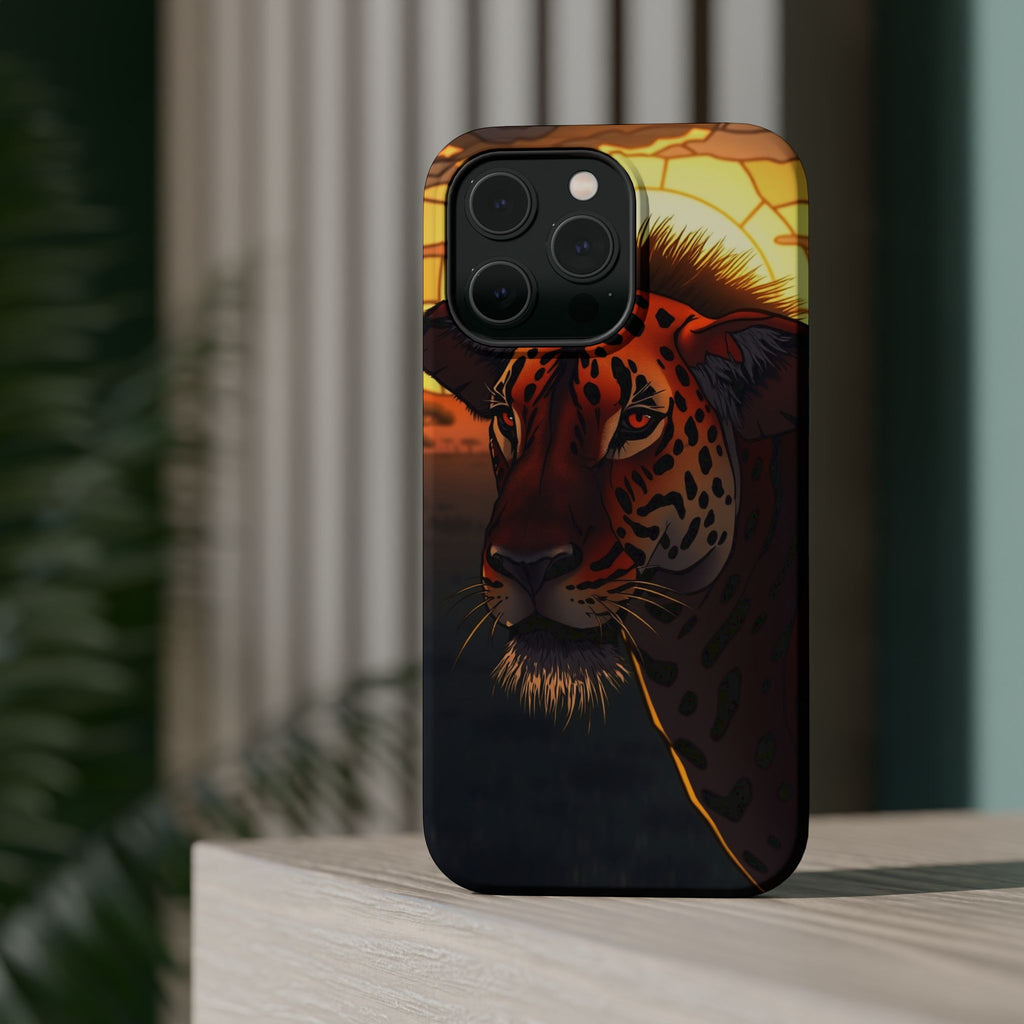 iPhone Savanna Horizon Stained Glass Slim Everyday Designer Case · iPhone Case