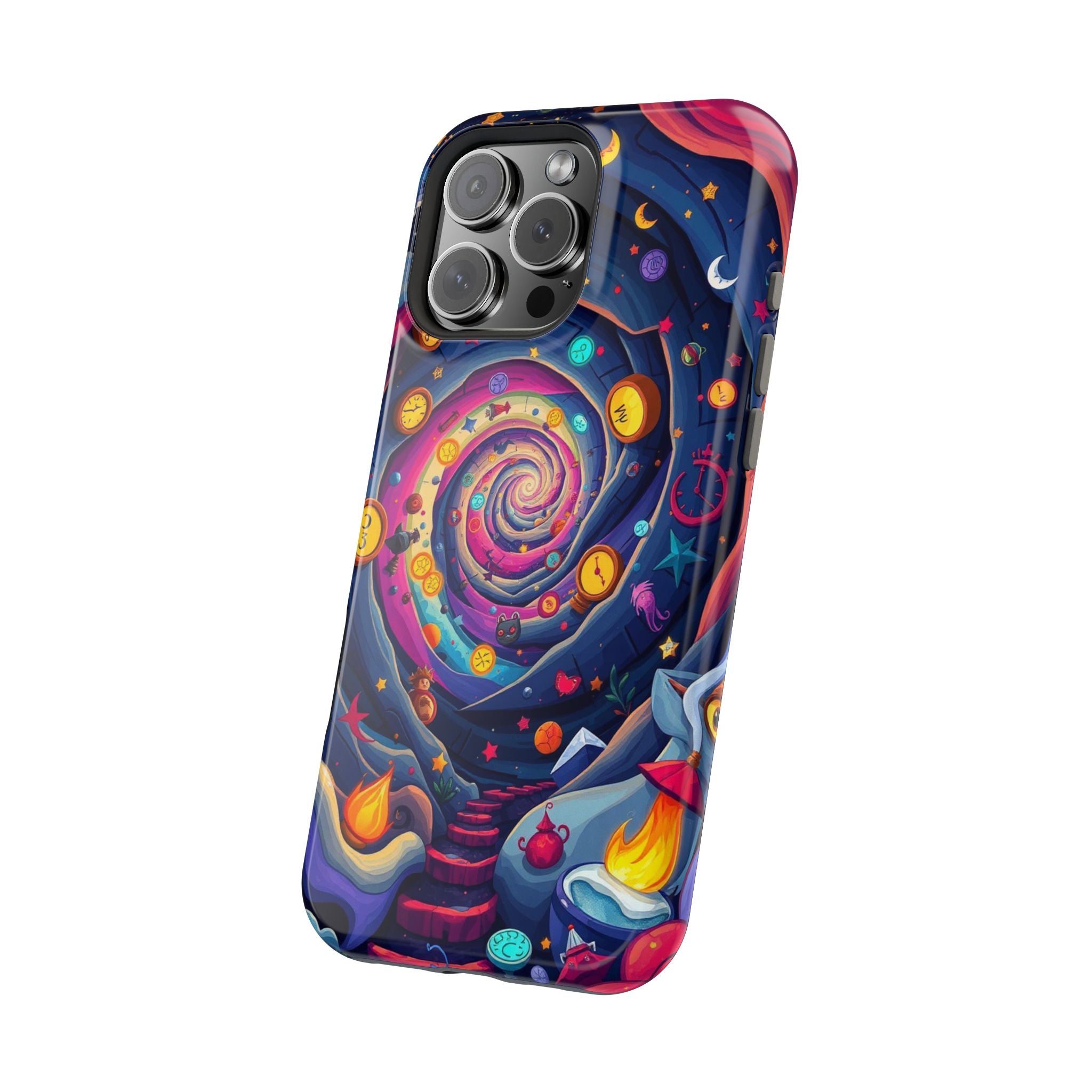 iPhone Time Portal Swirl Kids Fun iPhone Phone Case Gift Clean Minimal · iPhone