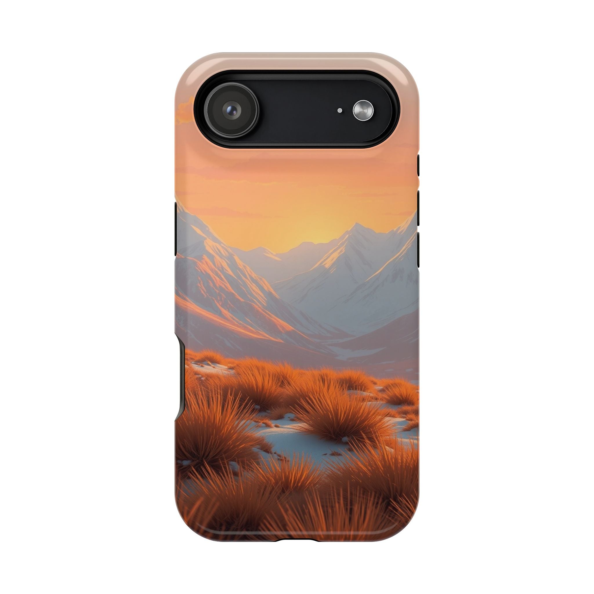 iPhone Sunset Amber And Peach Arctic Tundra Slim iPhone Everyday · iPhone Case