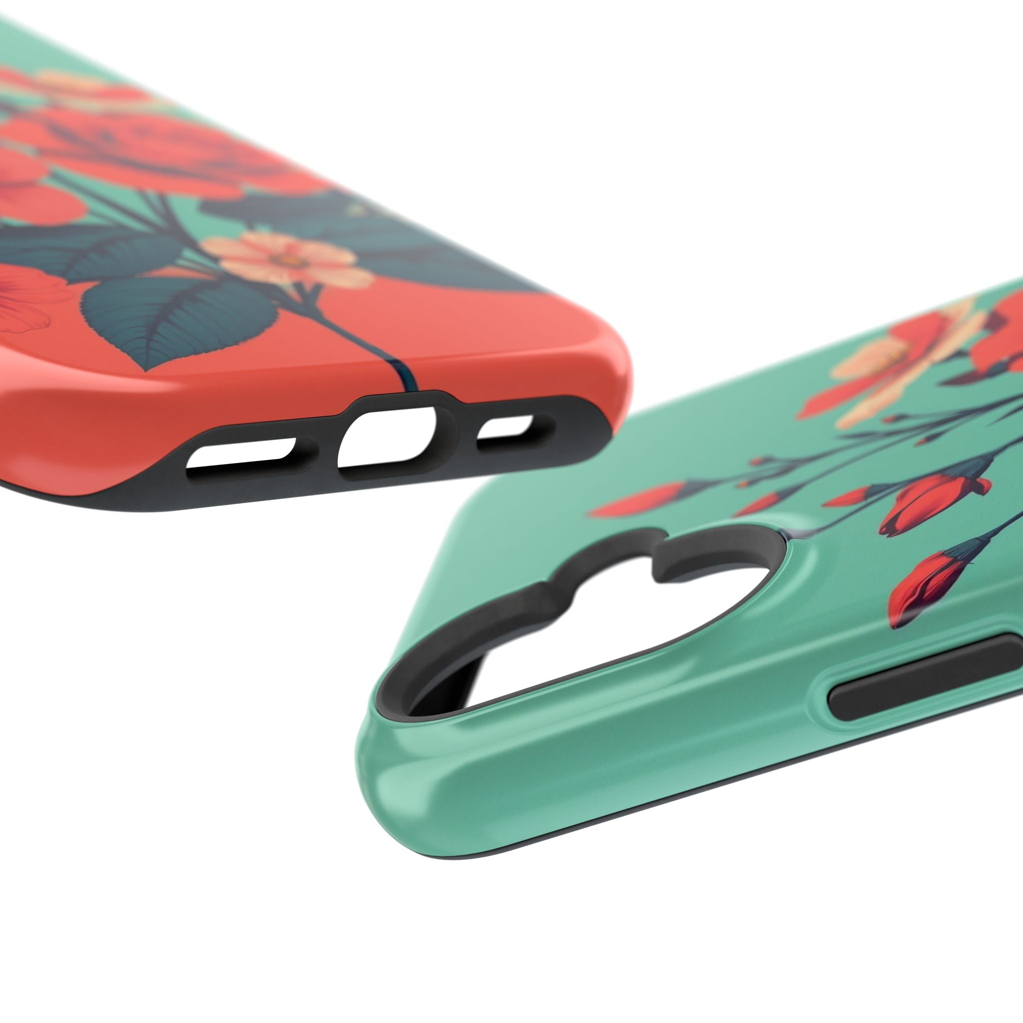 iPhone Pin-up Floral Cinematic Art Bold Modern Everyday Snap Case · iPhone Case