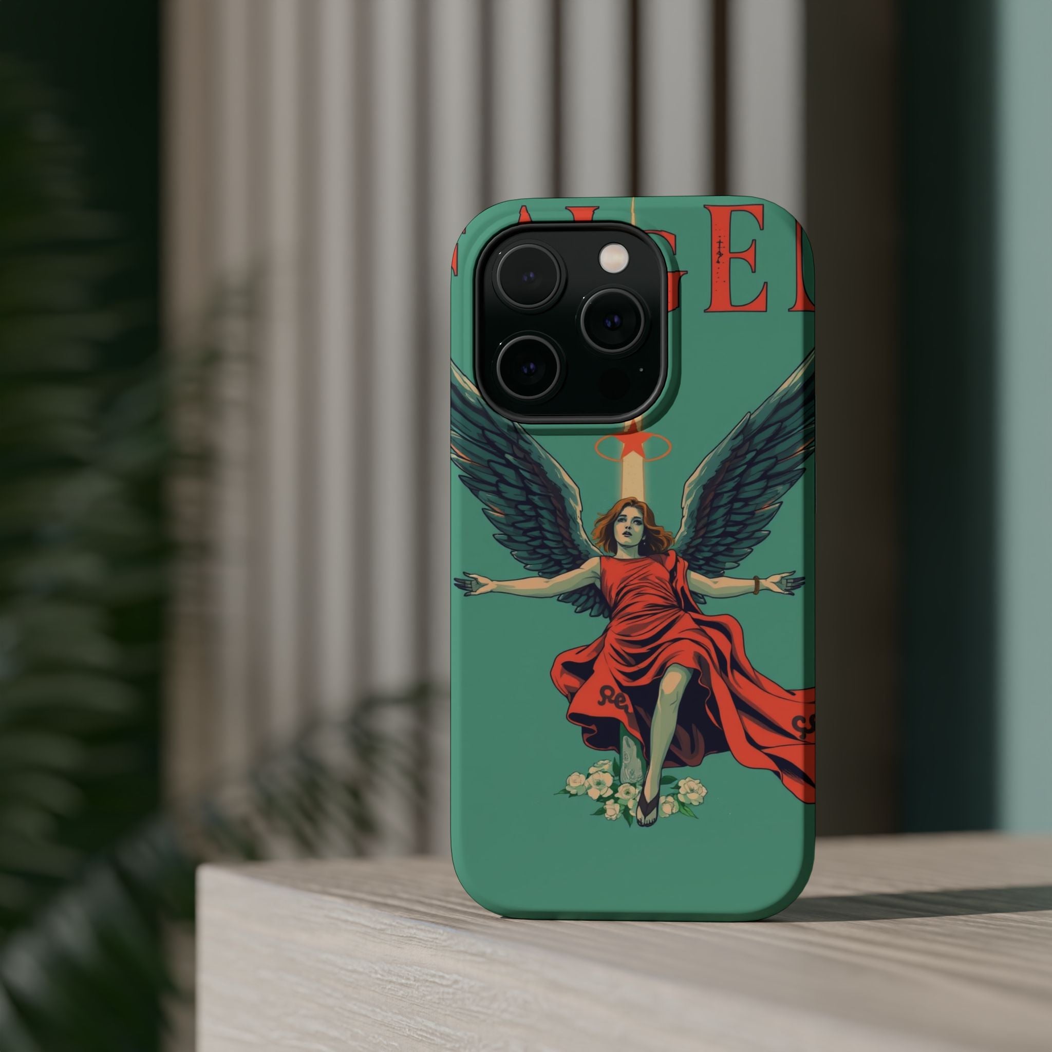 iPhone Radiant Fallen Angel Design Bold Modern Everyday Snap Case · iPhone Case