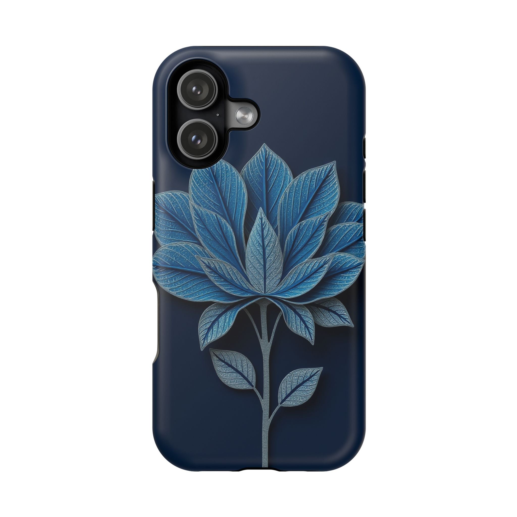 iPhone Night Bloomer Paper Cut Art Bold Modern Everyday Snap Case · iPhone Case
