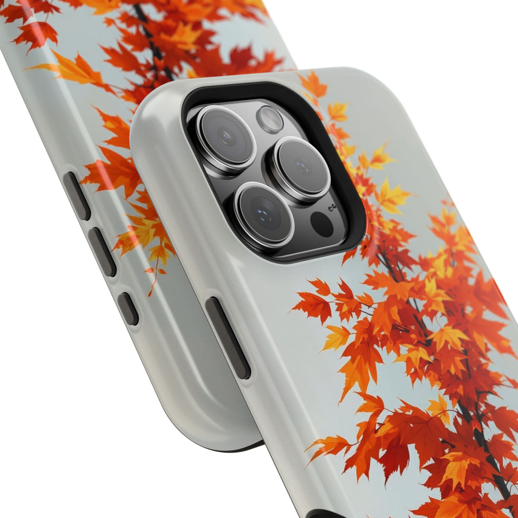 iPhone Autumn Maple Bold Art Slim Everyday Designer Case · iPhone Case