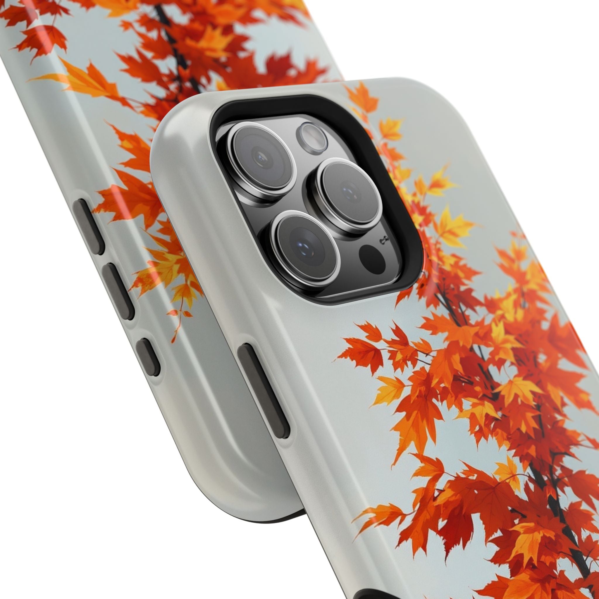 iPhone Autumn Maple Bold Art Slim Everyday Designer Case · iPhone Case